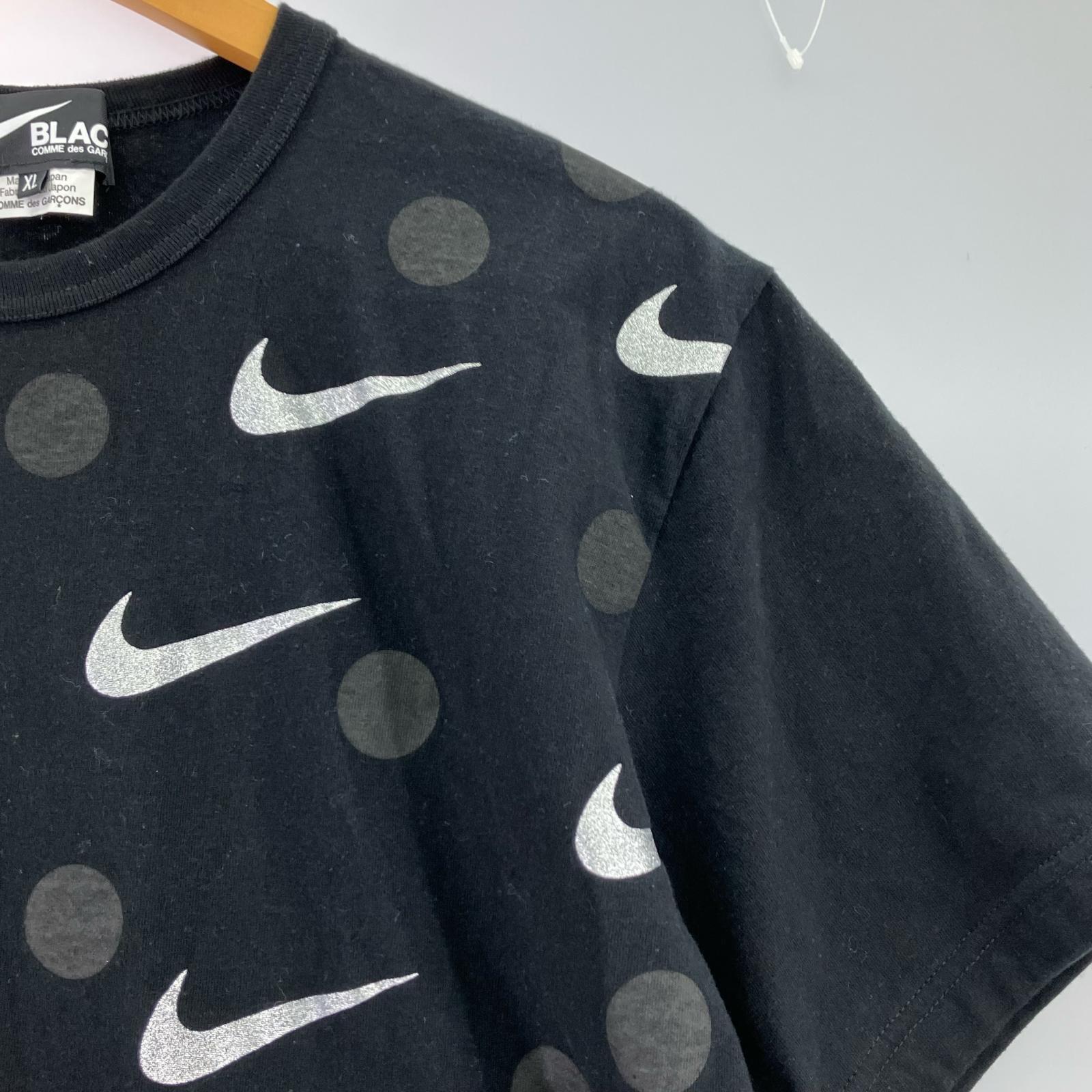 半袖Ｔシャツ ×NIKE プリントTシャツ ブラック XL ブラック