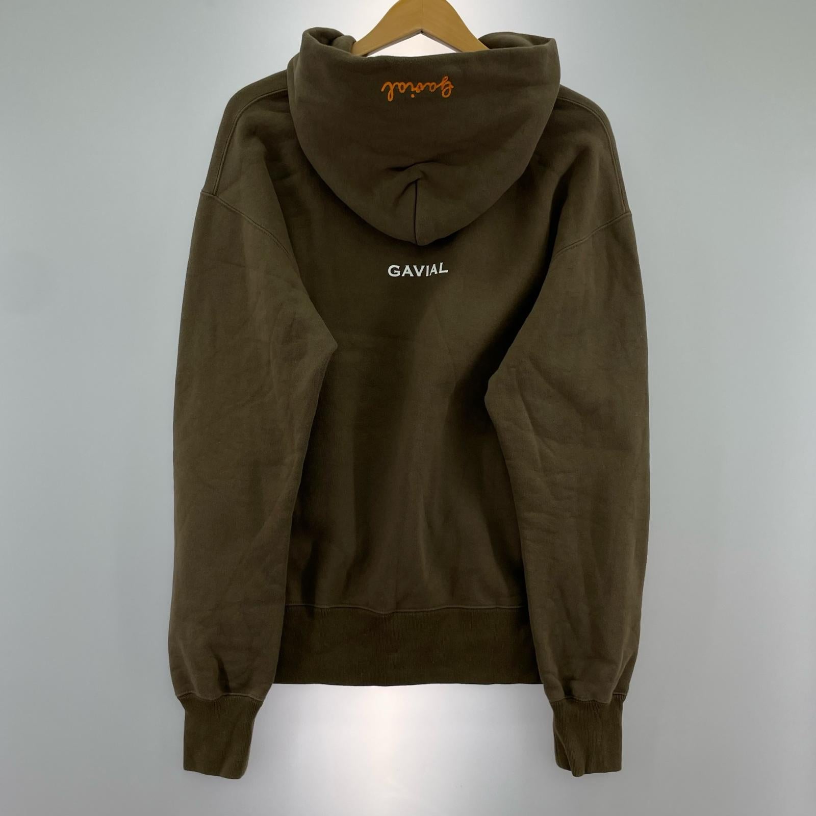 パーカー GAVIAL L/S HOODIE MESSY M M カーキ