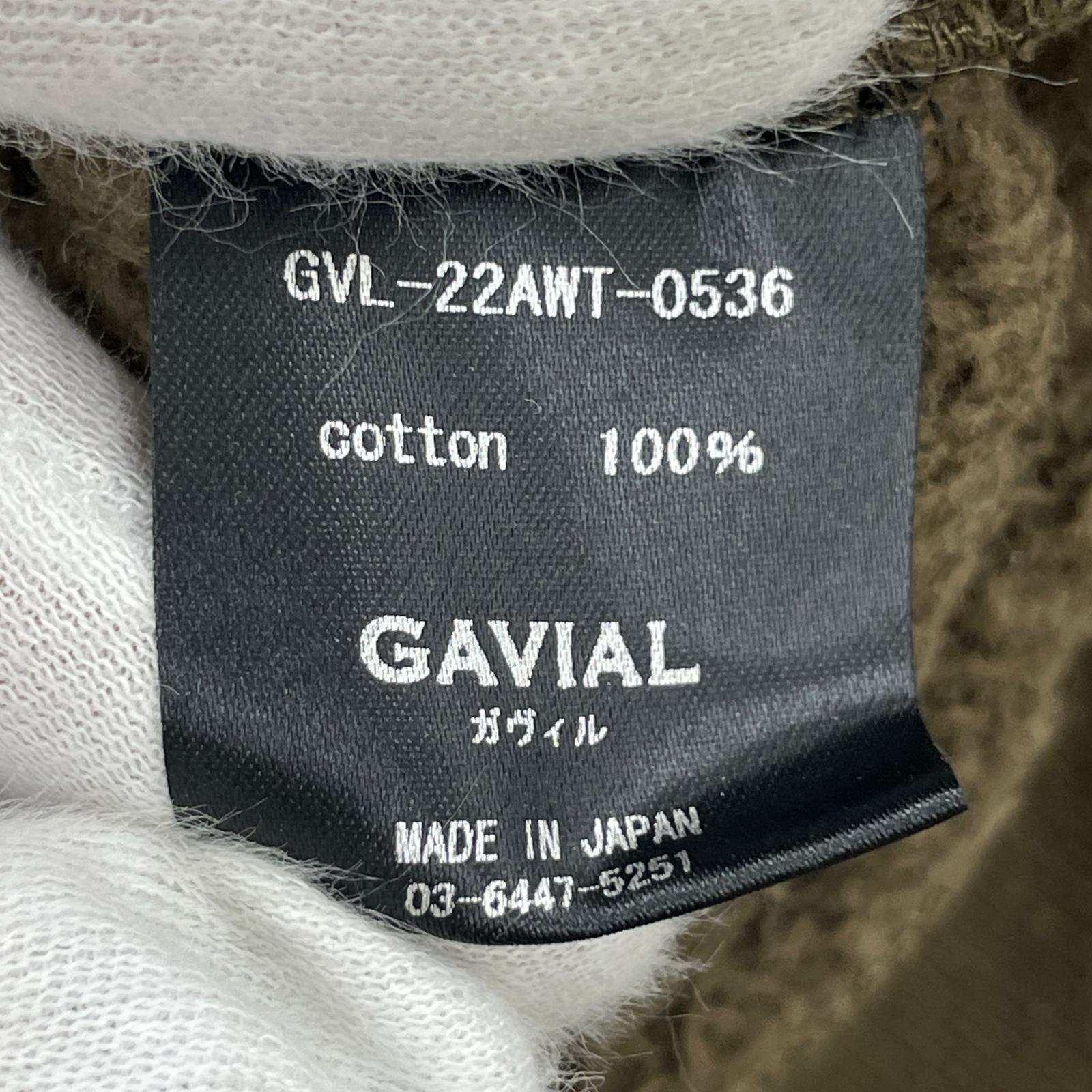パーカー GAVIAL L/S HOODIE MESSY M M カーキ