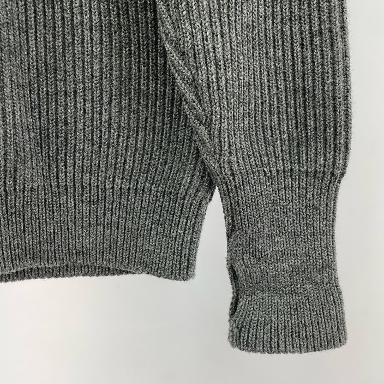 ニット ﾓｯｸﾈｯｸ ｸﾞﾚｰ （M) M グレー
