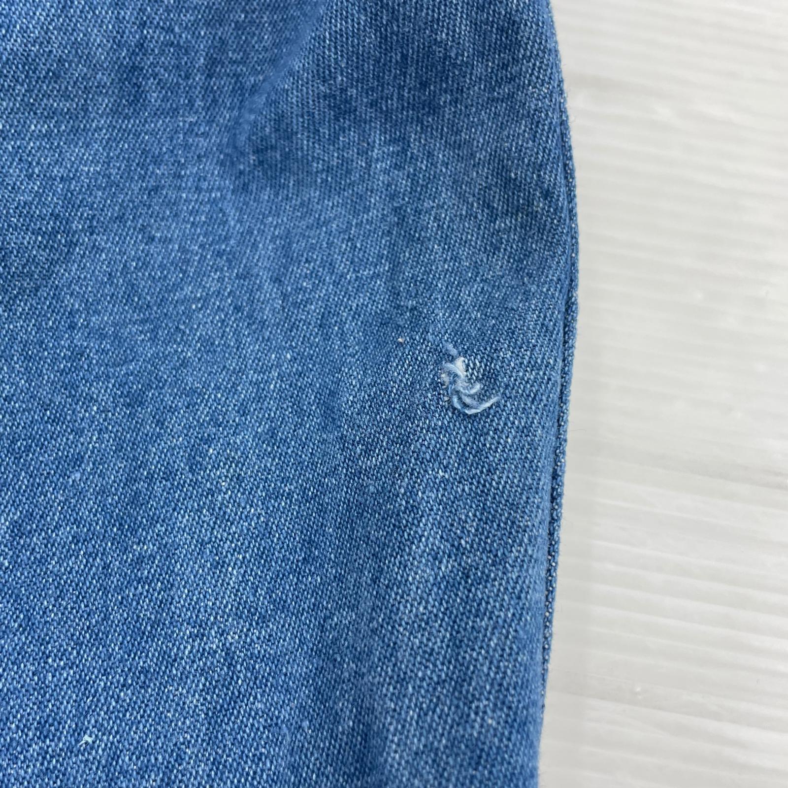 オーバーオール big smith 36 ブルー