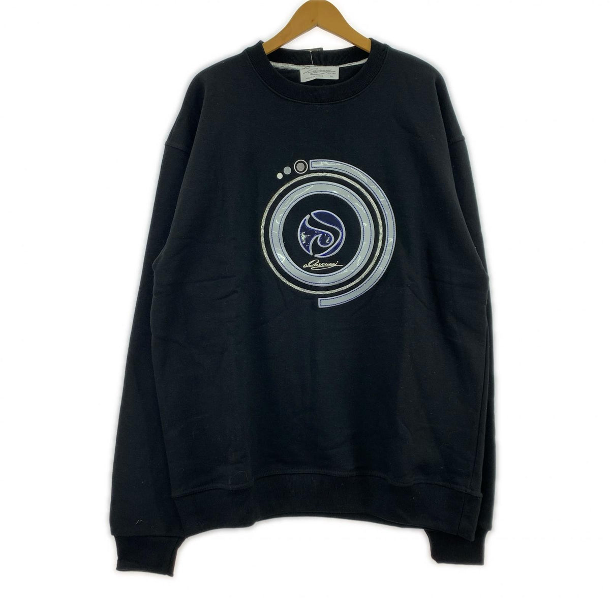 スウェット DAVOUCCI ﾃﾞｻﾞｲﾝｽｳｪｯﾄ XL 黒