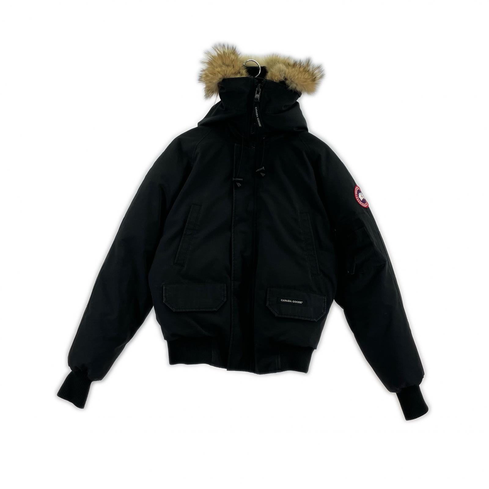 ダウンジャケット CANADA GOOSE CHILLIWACK BOMBER ダウンジャケット S ブラック S ブラック