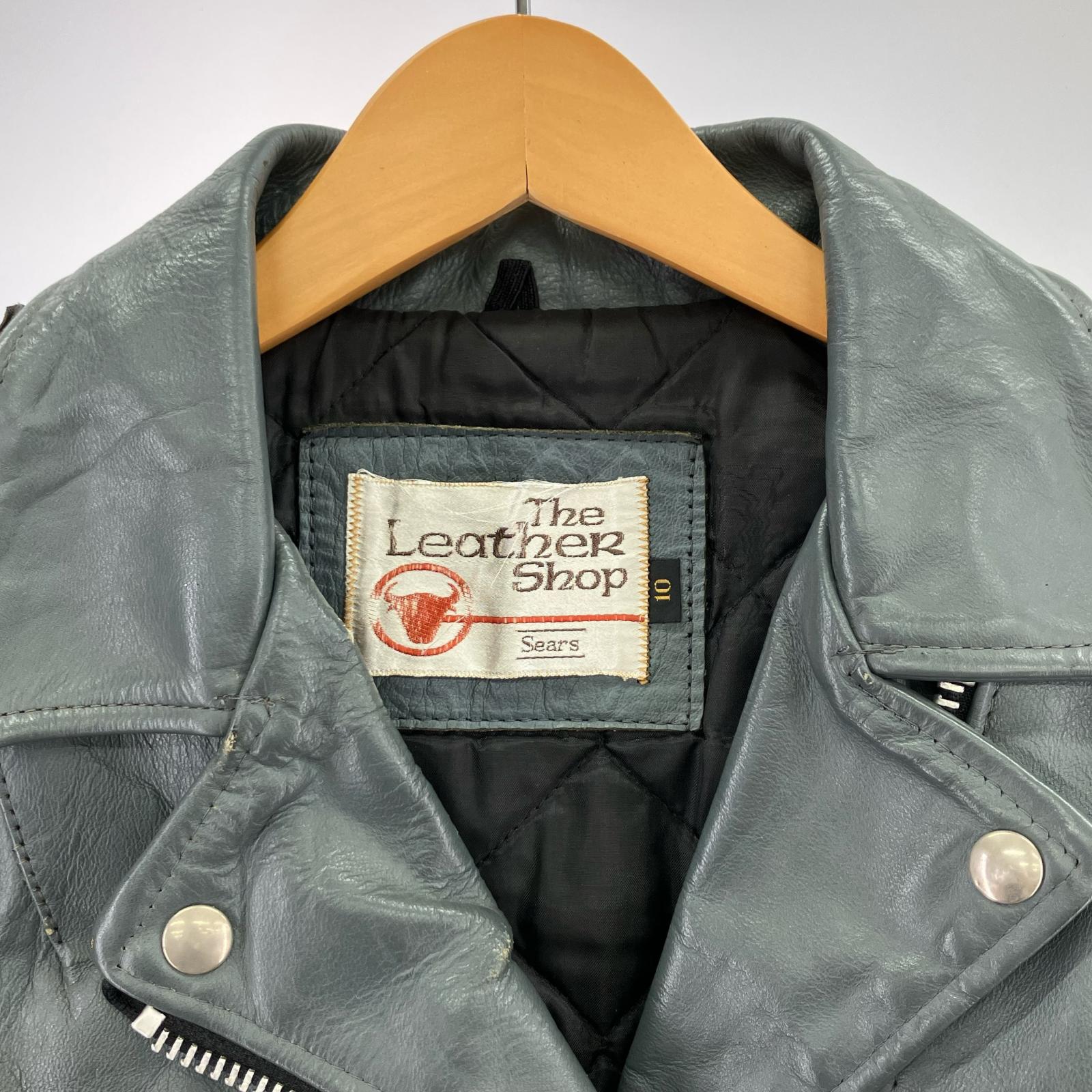 ライダースジャケット SEARS/ダブルライダース/10/GRY