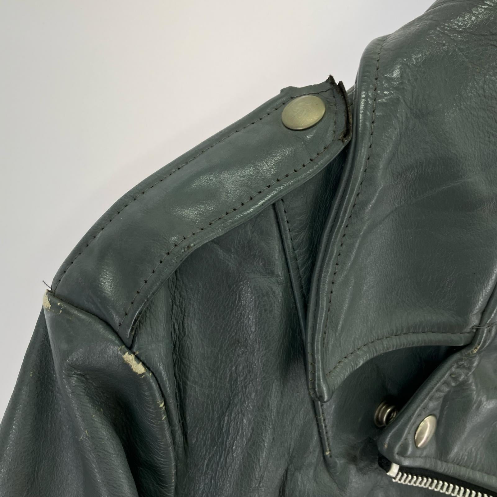 ライダースジャケット SEARS/ダブルライダース/10/GRY