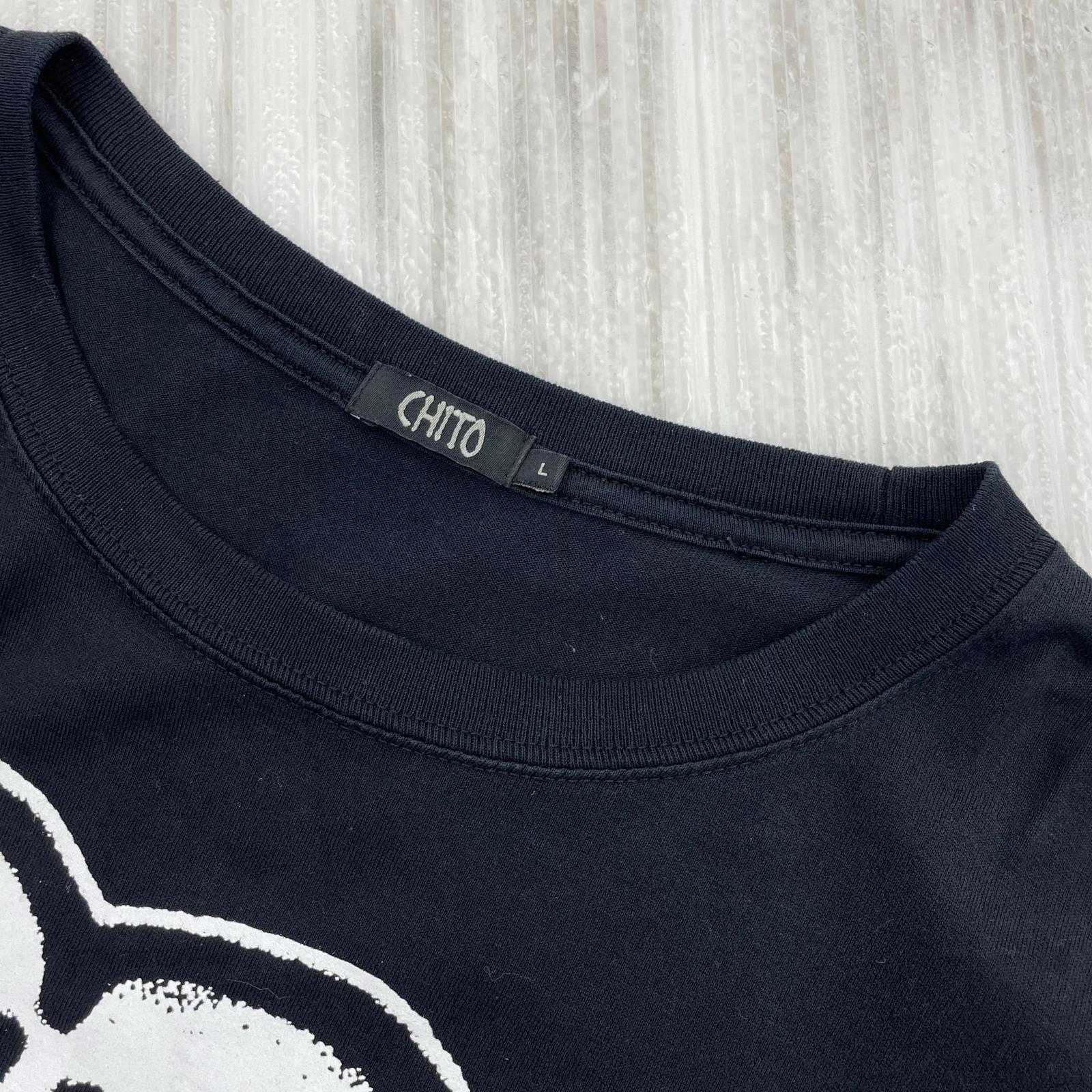 長袖Ｔシャツ CHITO International MASK L/S TEE L ブラック L ブラック