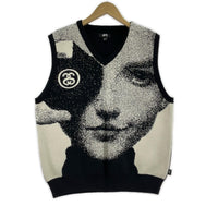 長袖シャツ PHOTO JACQUARD VEST L