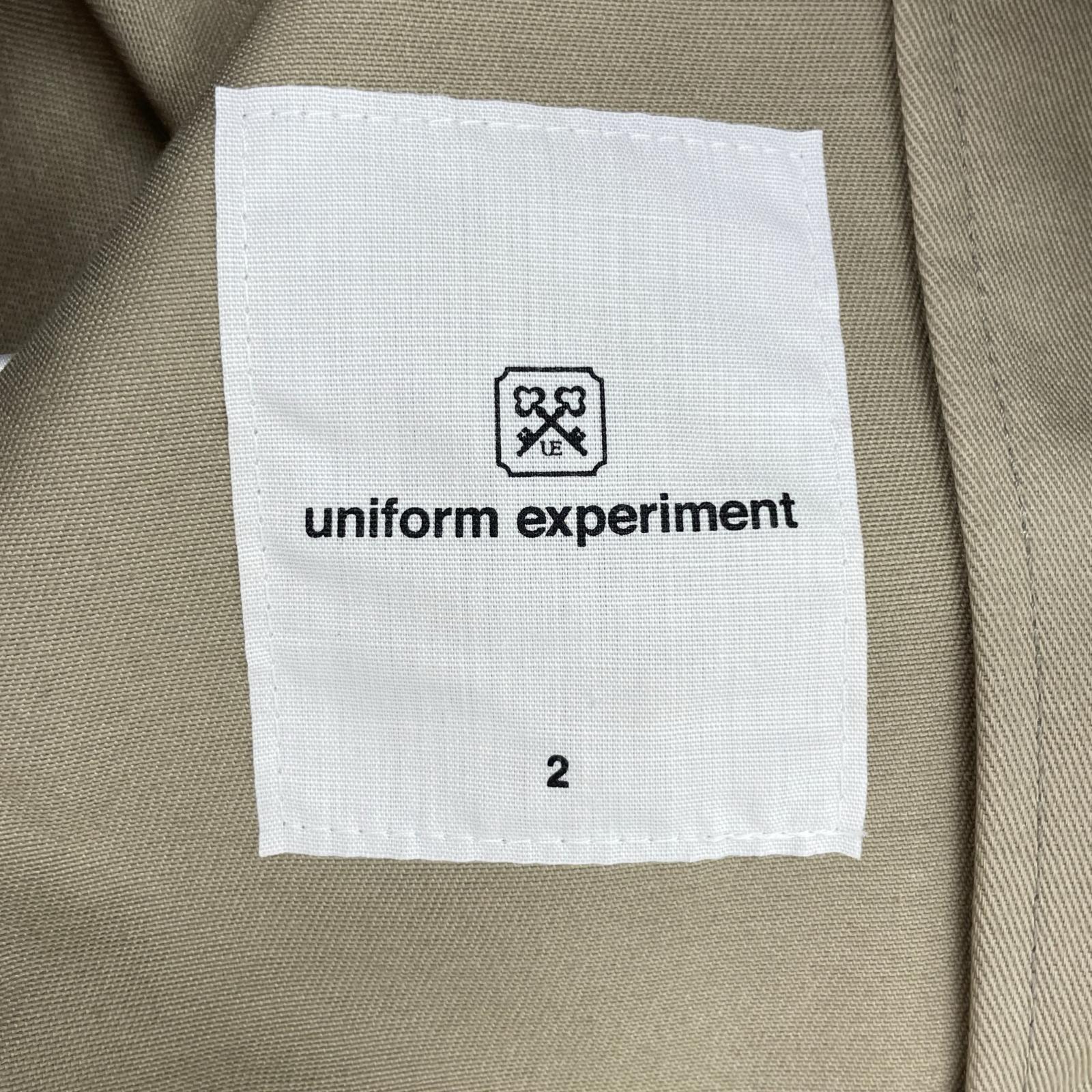 ジャケット uniform experiment ジャケット ベージュ
