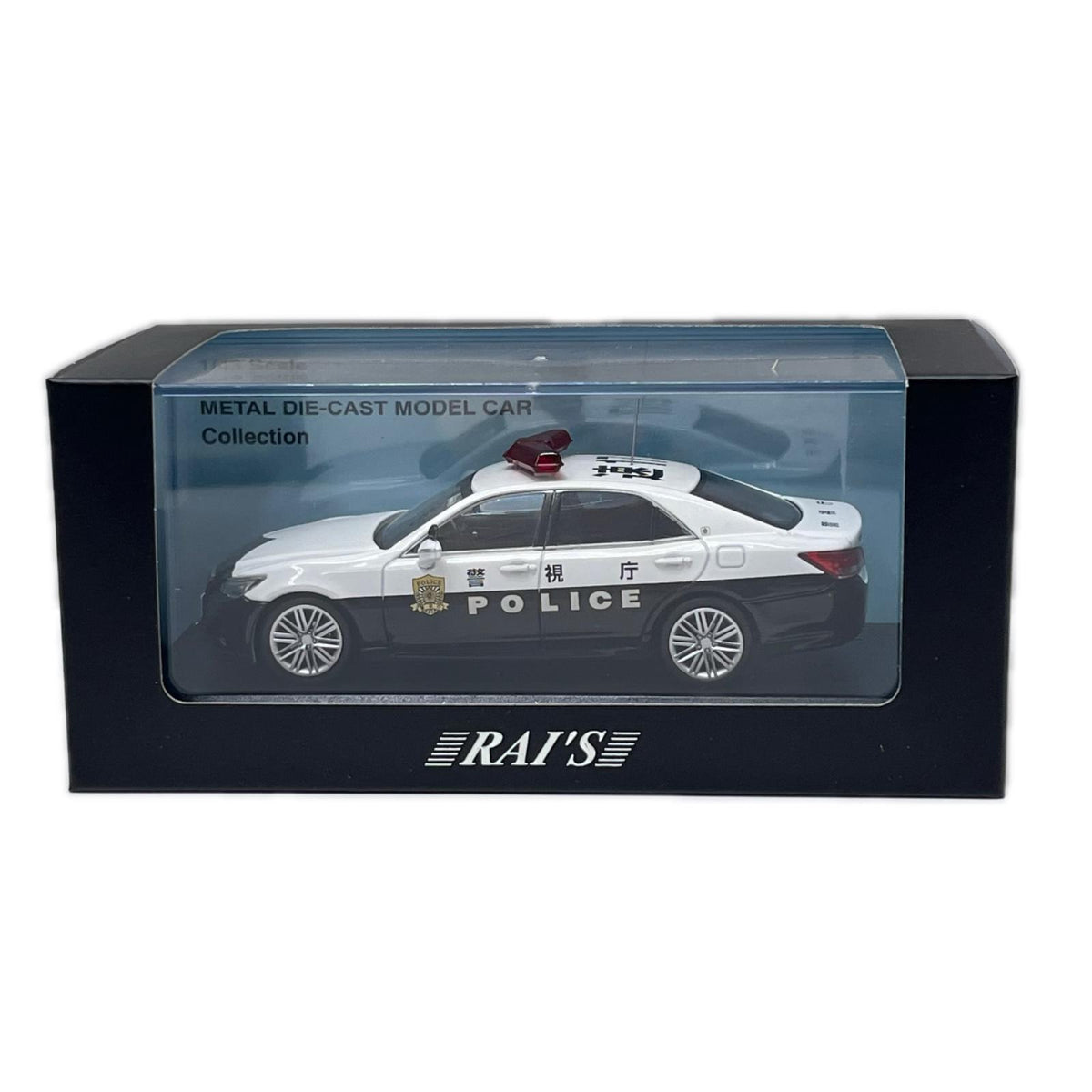 京商 ライズ 1/43 トヨタ クラウン アスリート GRS214 RAI'S 1/43 トヨタ クラウン アスリート 警視庁高速道路交通警察隊車両 ヒコセブン（HIKO SEVEN） スケールカー
