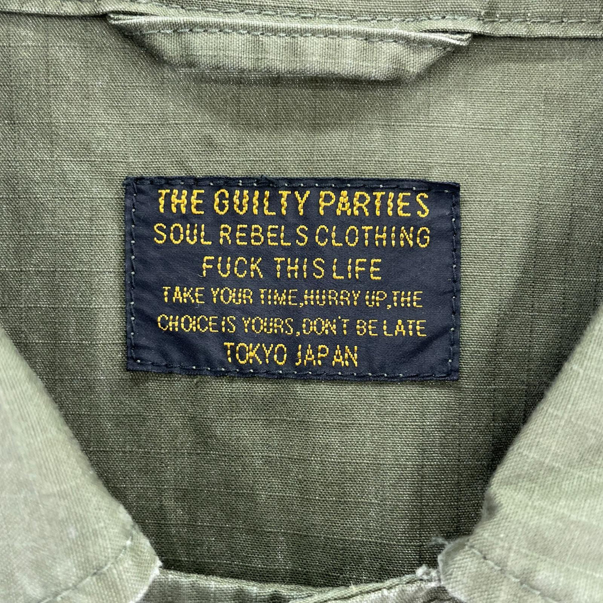 長袖シャツ WACKO MARIA 23SS TIM LEHI ARMY SHIRT-M M グリーン