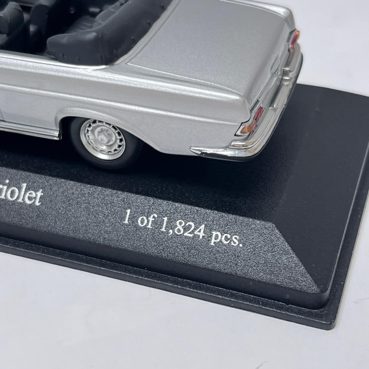PMA メルセデスベンツ 280 SE カブリオレ 1970 ミニチャンプス 1/43 メルセデス・ベンツ 280SE カブリオレ シルバー MINICHAMPS（ミニチャンプス） スケールカー