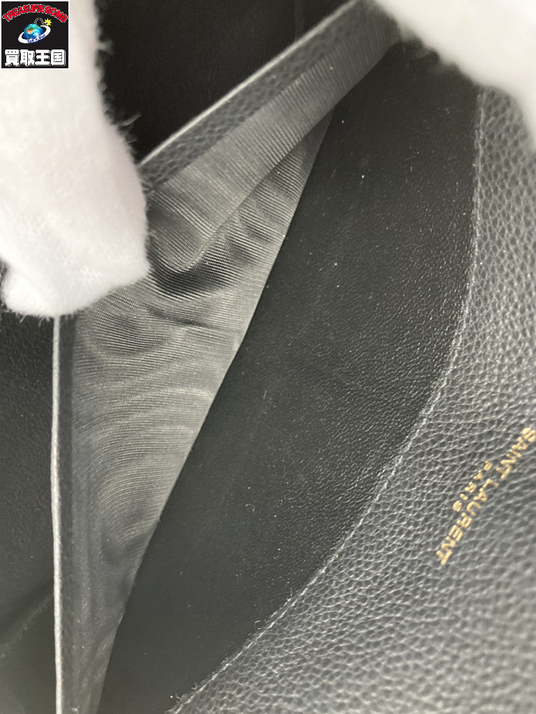 SAINTLAURENT YSL 長財布 黒