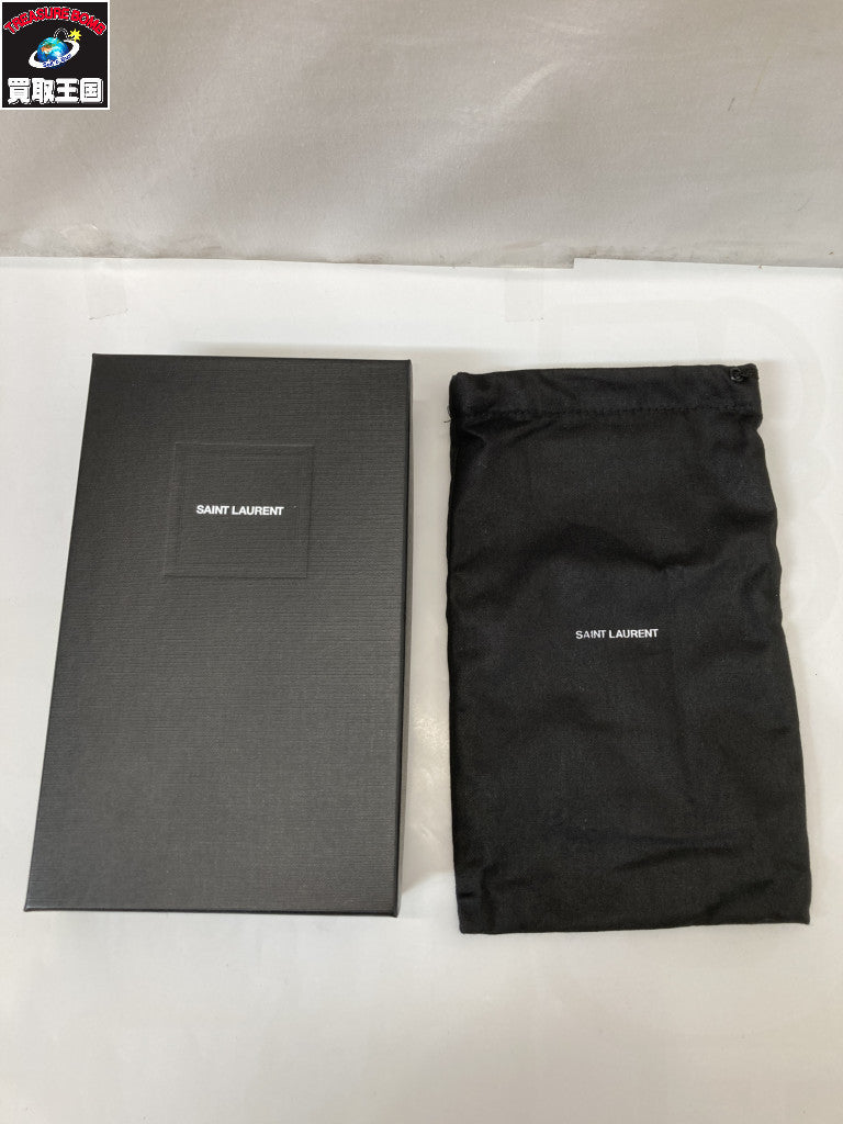 SAINTLAURENT YSL 長財布 黒
