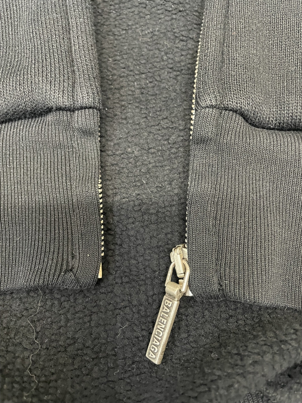 BALENCIAGA 19SS SPEED HUNTERS ZIP UP HOODIE XS 黒