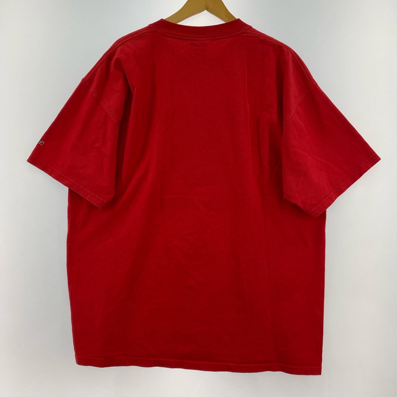 半袖Ｔシャツ 00s GILDAN MOOOOLAPALOOZA COW (XL) 赤 レッド