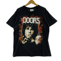半袖Ｔシャツ 90s THE DOORS JIM MORRISON (M) 黒 M ブラック