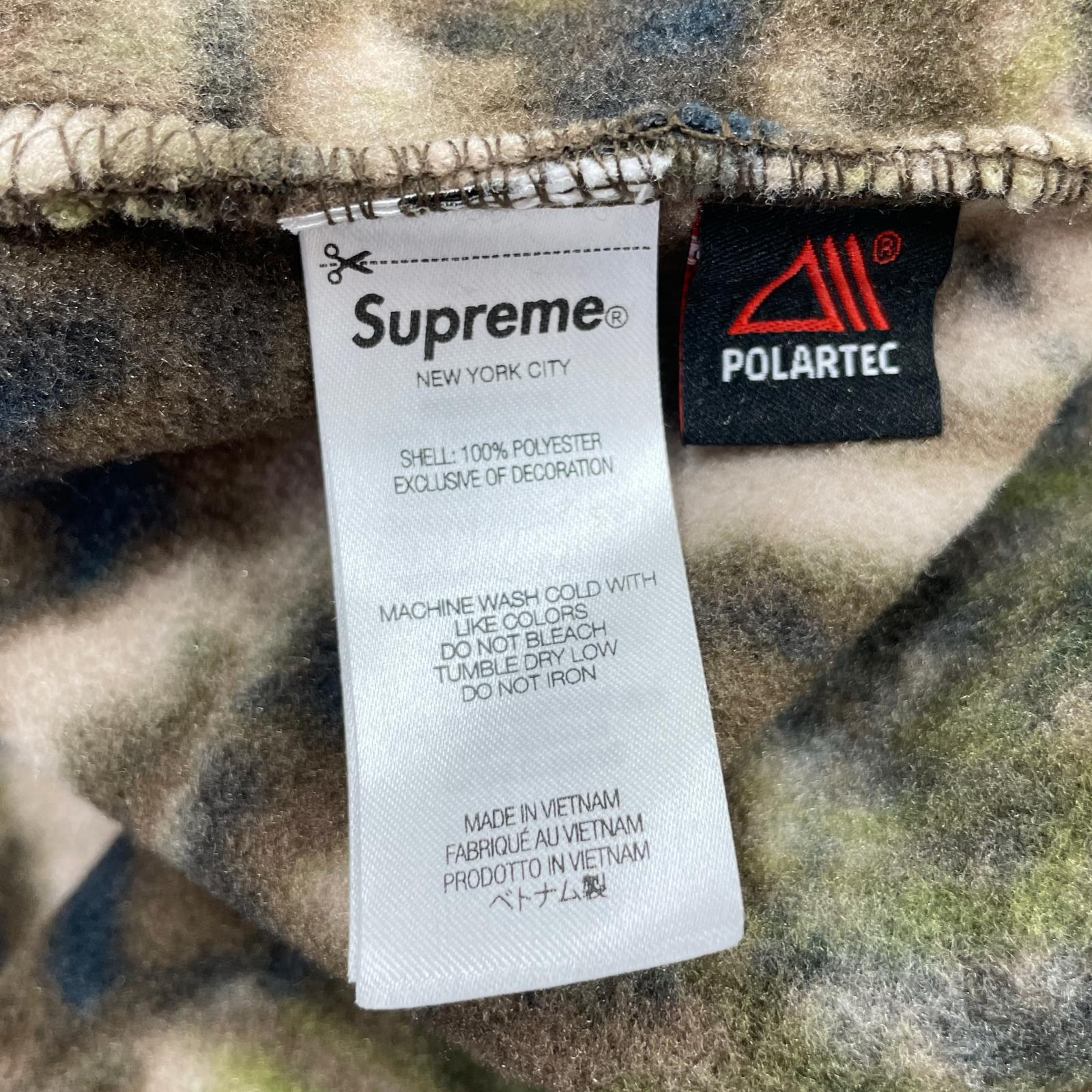 ジャケット Supreme 25AW Polartec Face Mask Half Zip Hoodie XXL リアルツリー