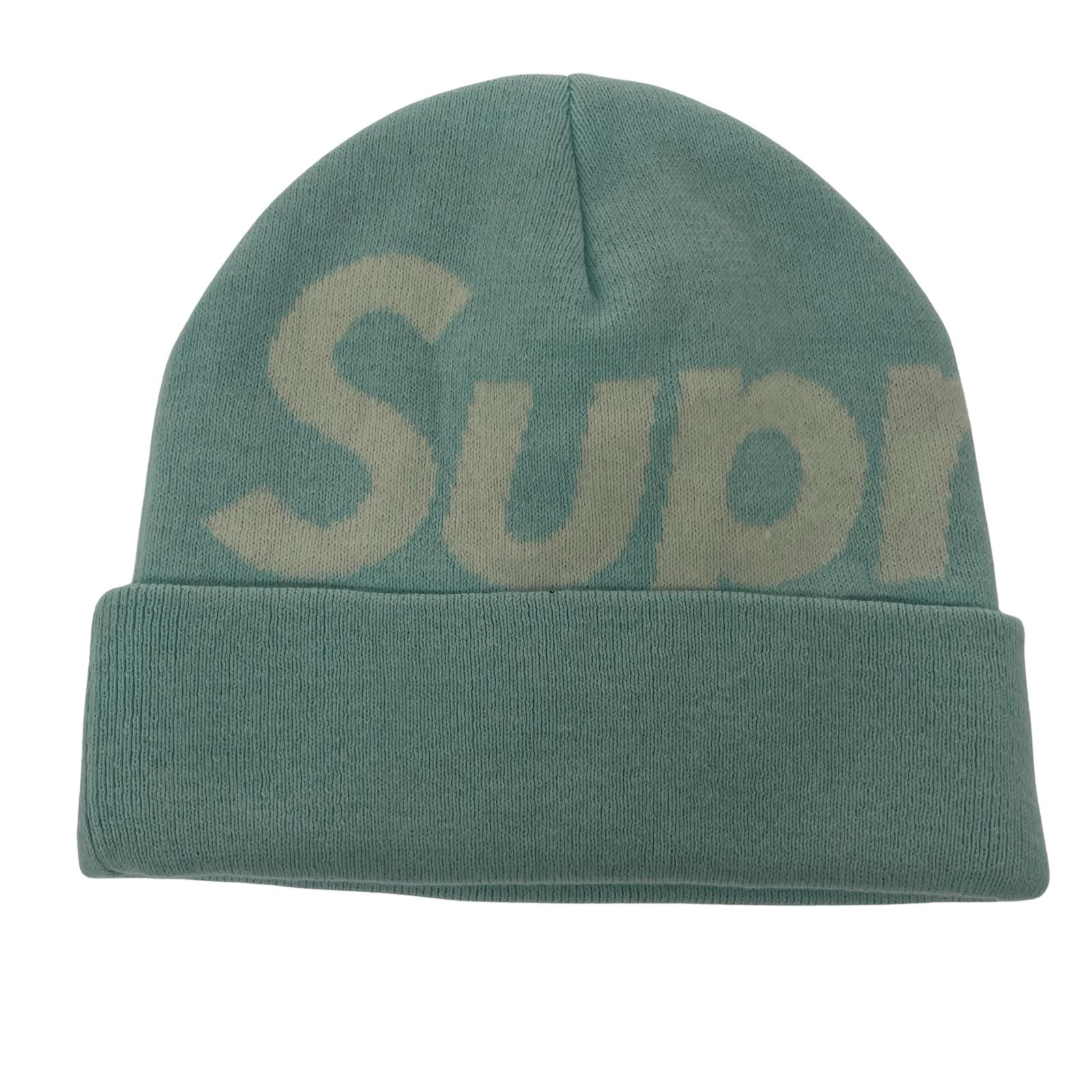 ニットキャップ Supreme 25AW Big Logo Beanie Blue ビッグロゴビーニー