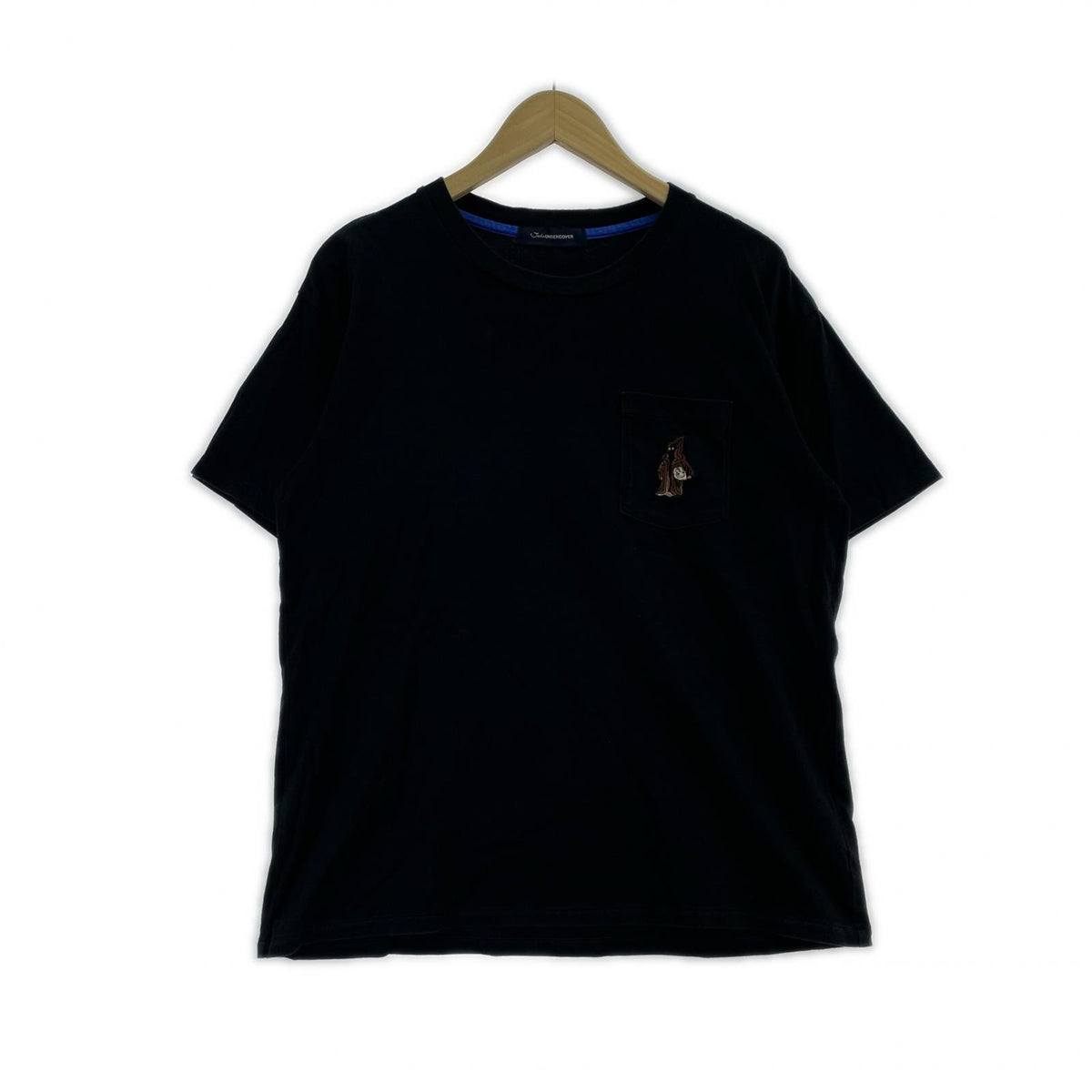 半袖Ｔシャツ JUX9802 ポケットTシャツ 刺繍 黒(2) 2 ブラック