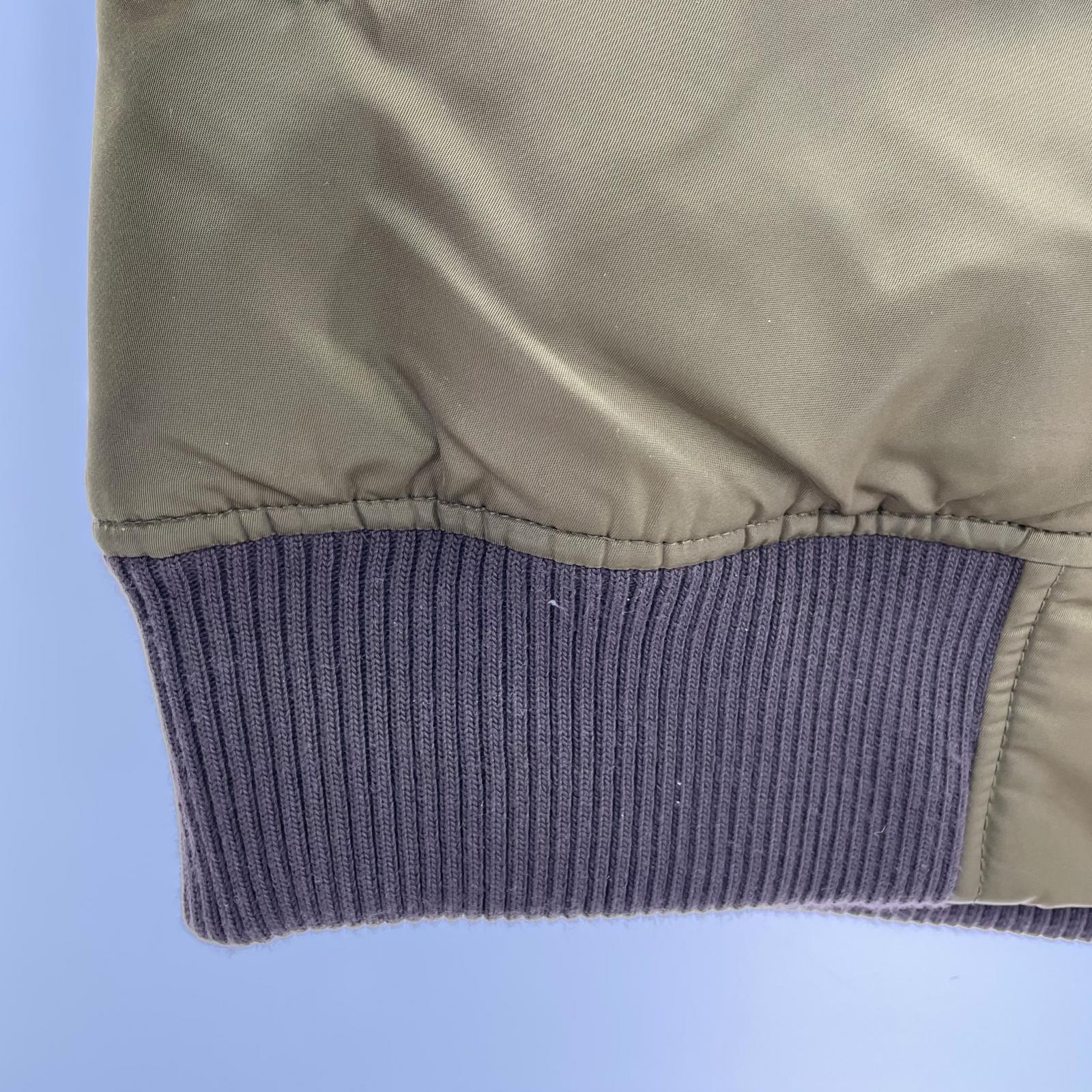 ジャケット VANSON フライトジャケット カーキ (L) L ブラウン