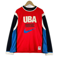 長袖Ｔシャツ ×NIKE シューティングトップカットソー　赤　M M レッド