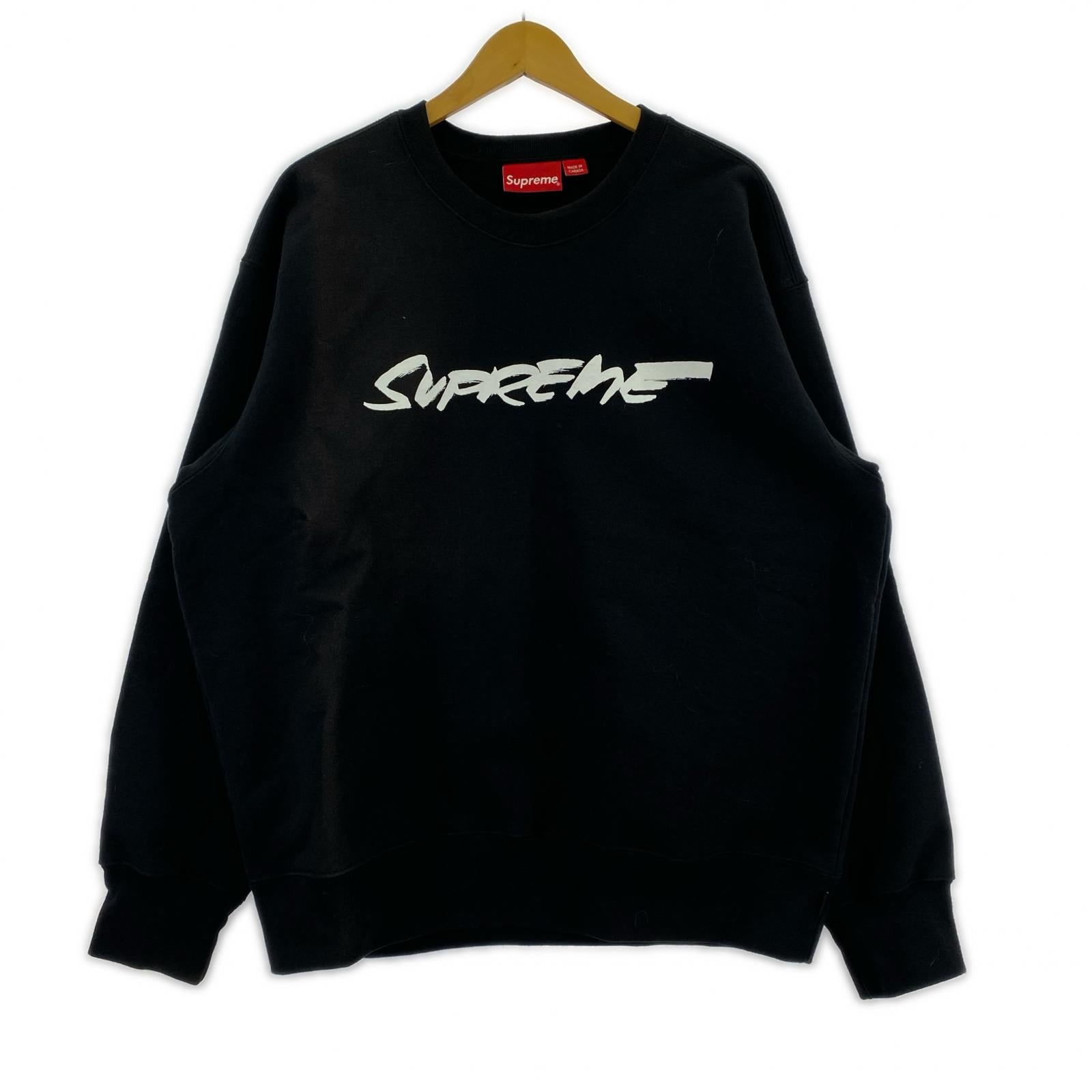 スウェット FUTURE LOGO CREWNECK 黒　M M ブラック