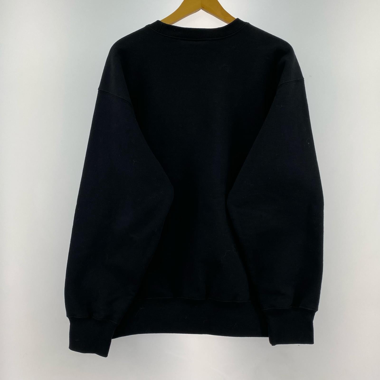 スウェット FUTURE LOGO CREWNECK 黒　M M ブラック