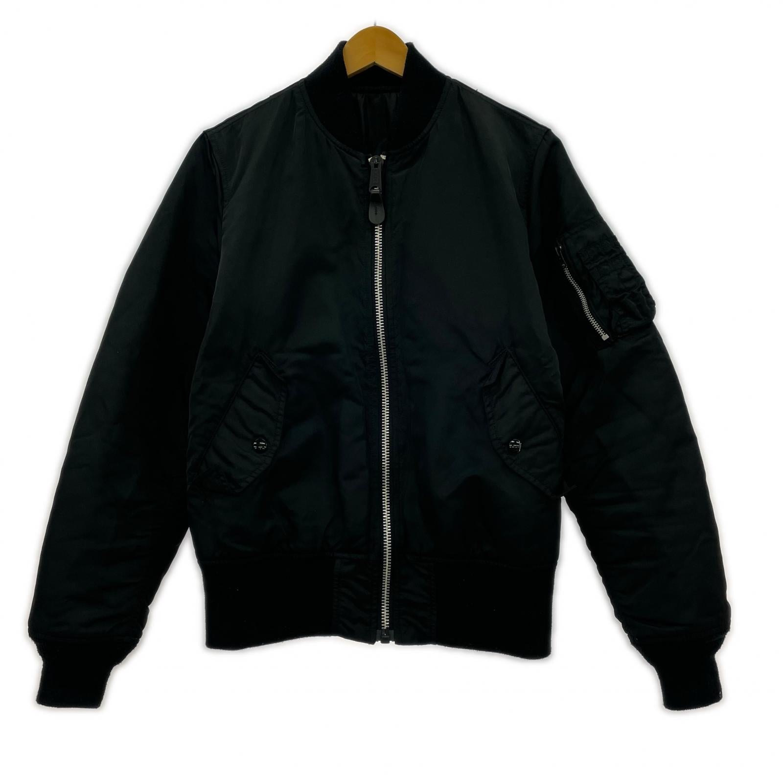 ジャケット 90s MA-1 KNOXVILLE,TN, USA MIL-J-82790J M ブラック