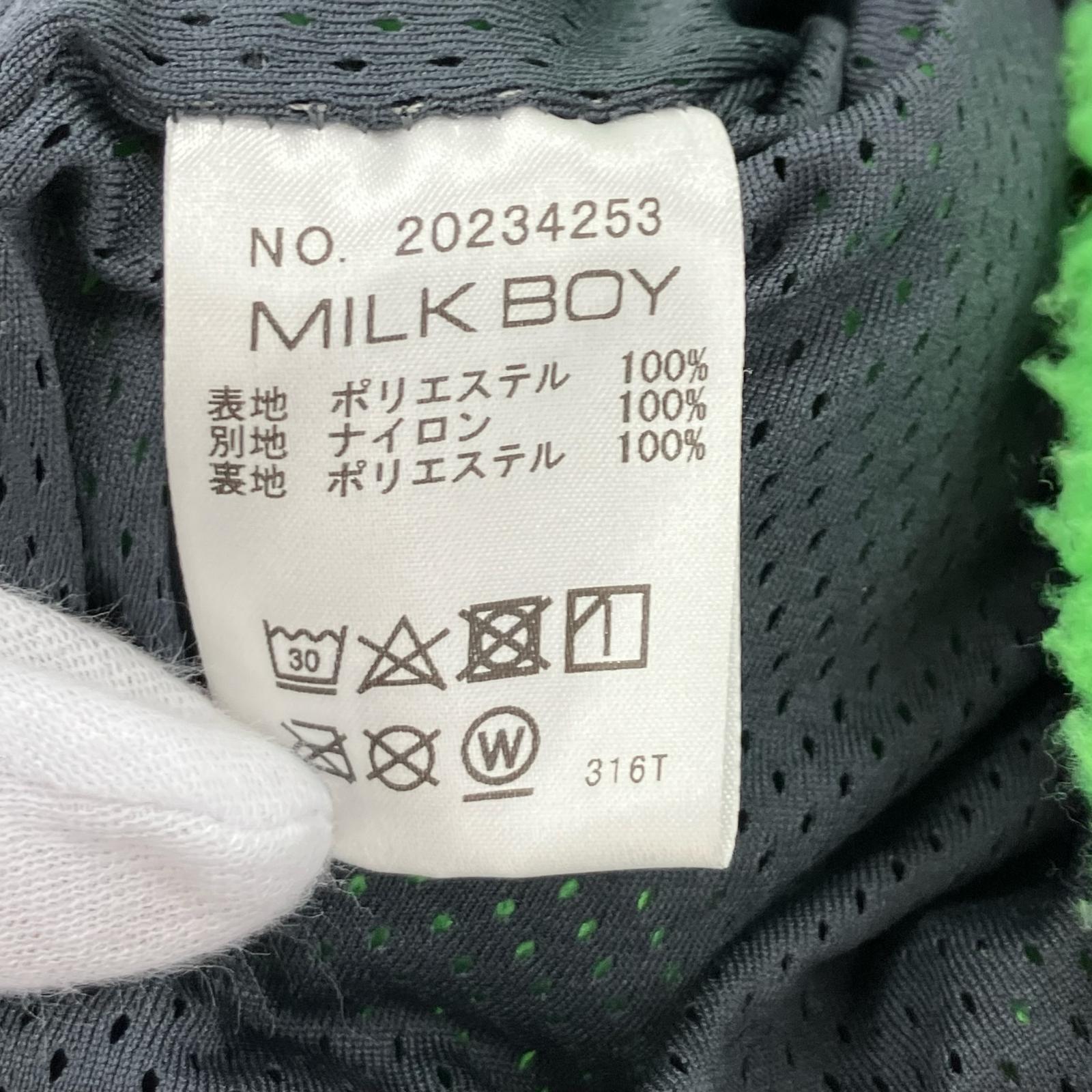 ジャケット ×PUNK DRUNKERS ボアフリース (XL) グリーン