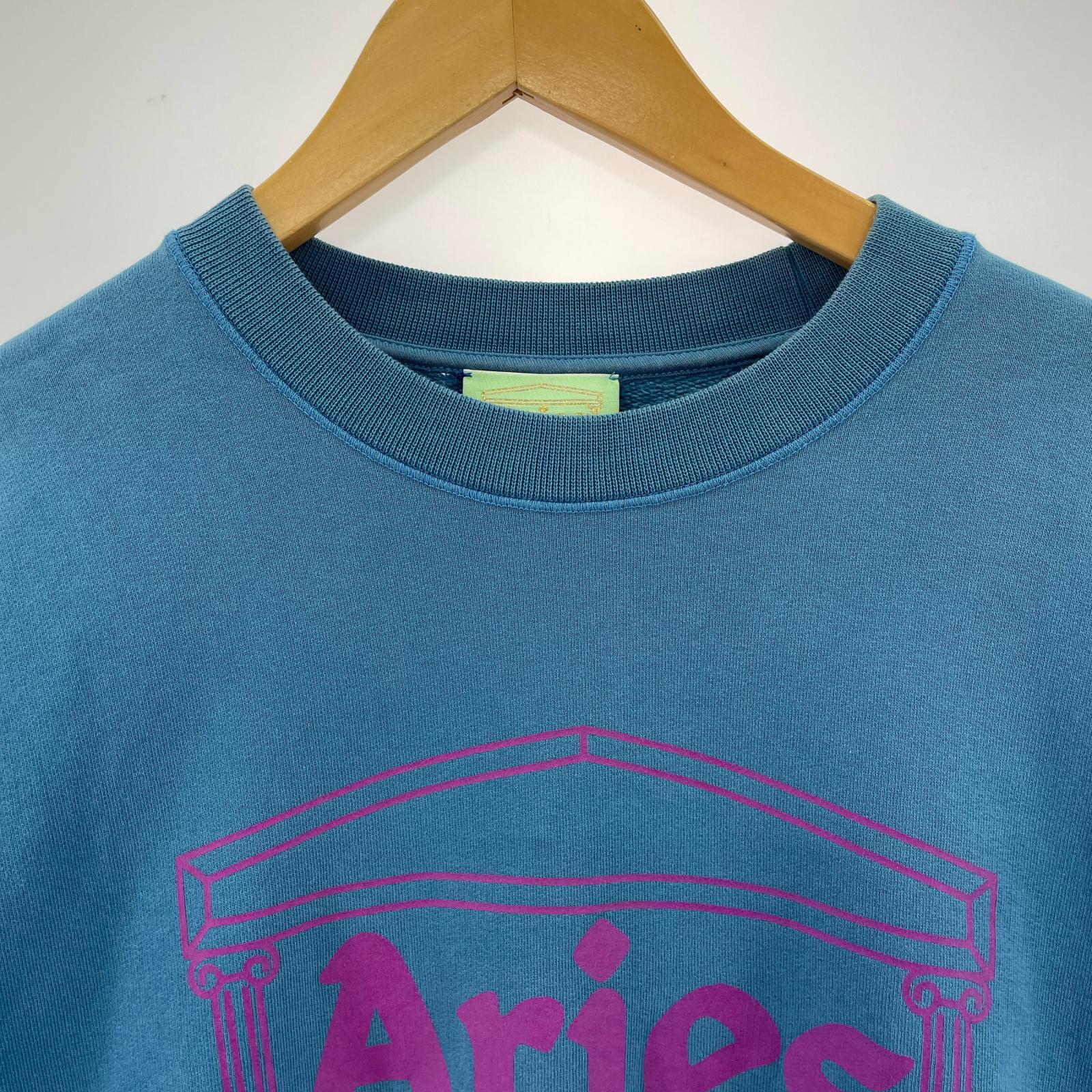 スウェット ARIES M ブルー