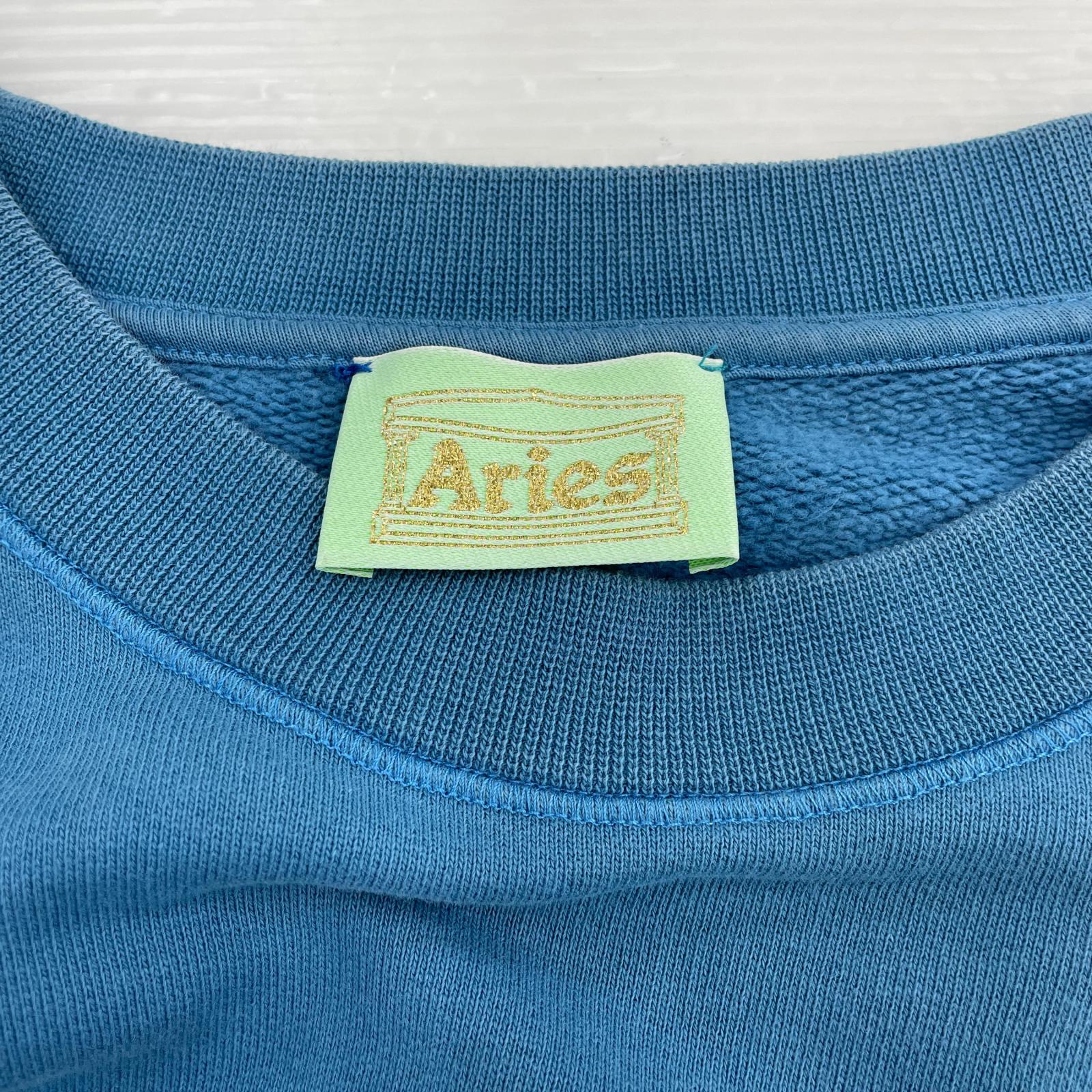 スウェット ARIES M ブルー