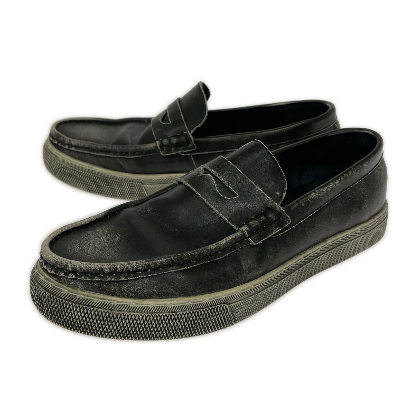 シューズ fiorentini+baker コインローファー size40 41 ブラック