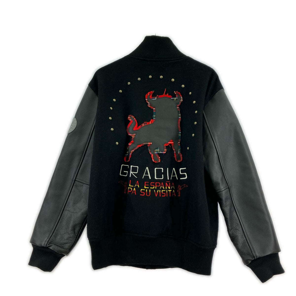 ジャケット スタジャン 黒