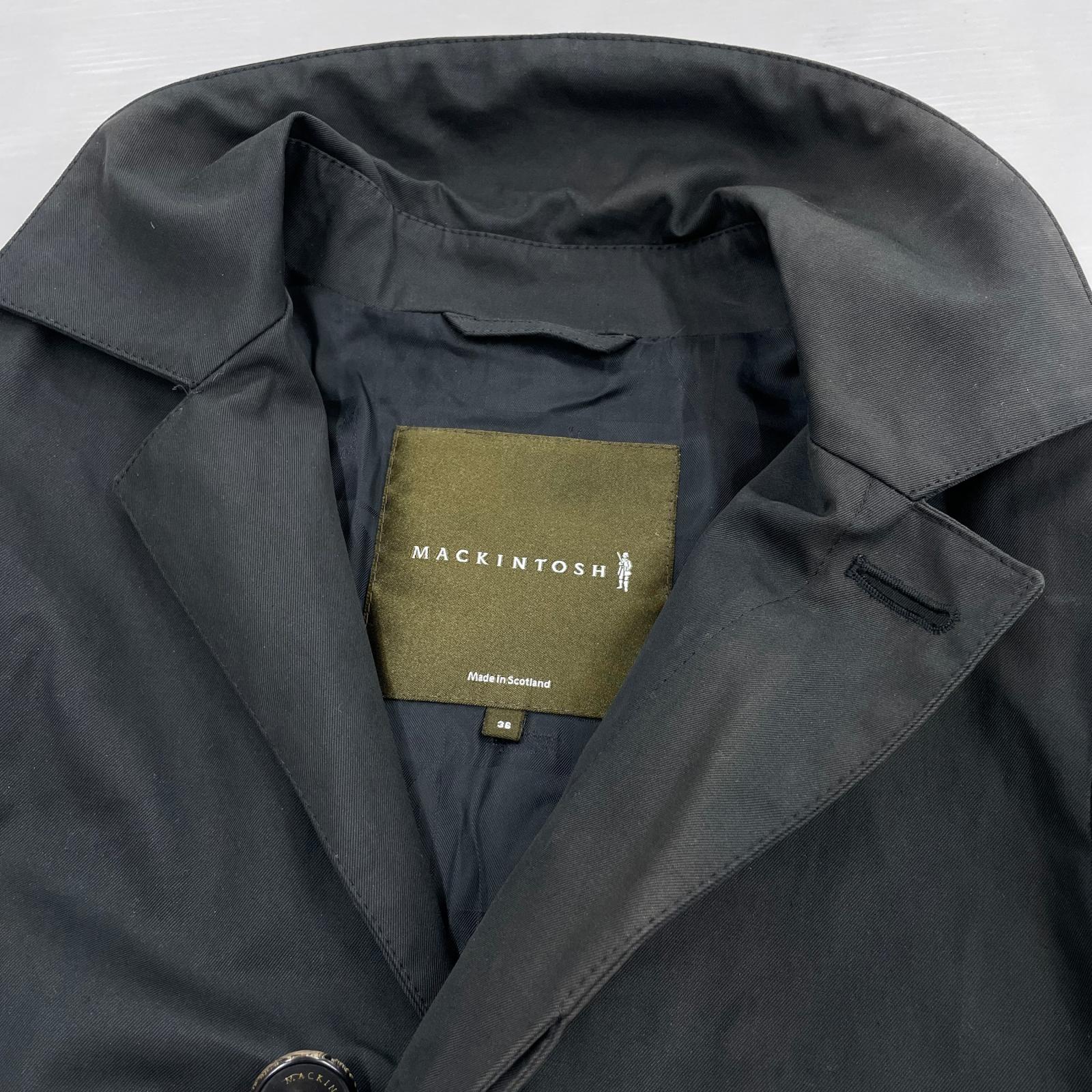 ジャケット ステンカラーコート BLK 36 36 ブラック