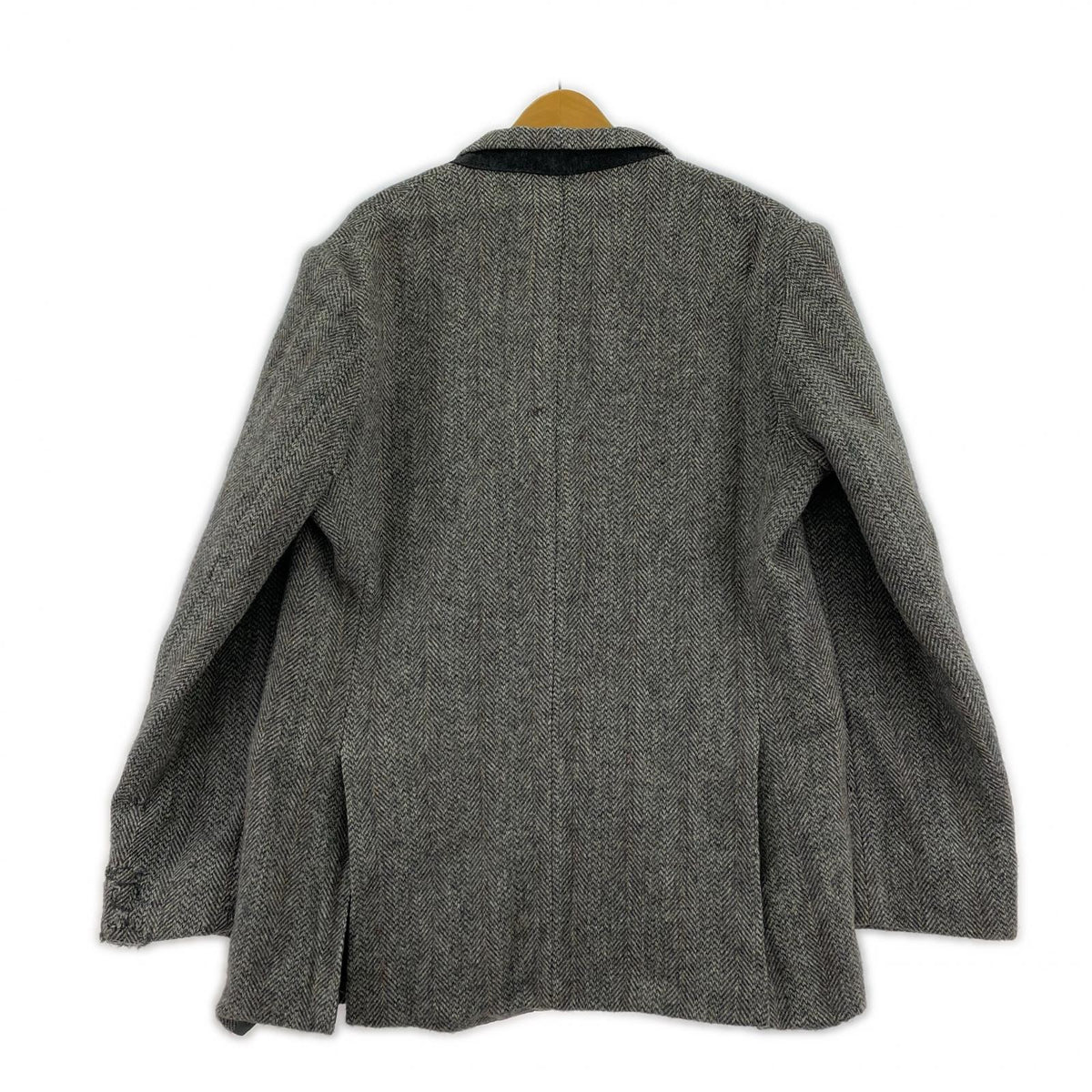 ジャケット 60s ｼﾝｸﾞﾙ ﾍﾘﾝﾎﾞｰﾝ ﾃｰﾗｰﾄﾞ (L46)DUNN＆Co グレー