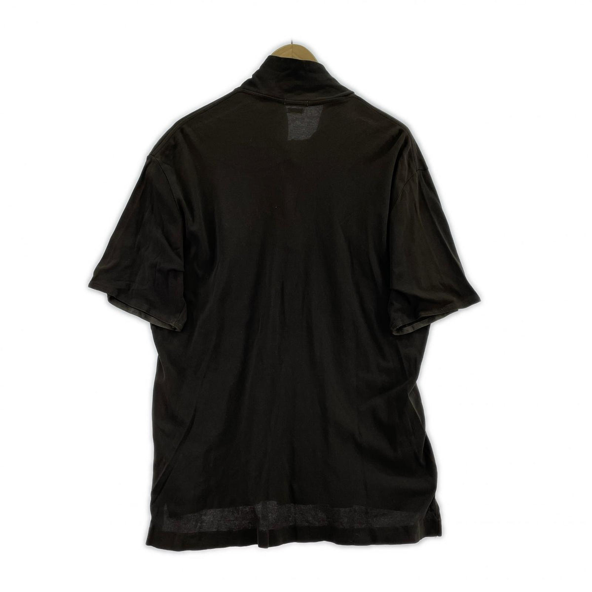 半袖Ｔシャツ 00s ﾊｰﾌｼﾞｯﾌﾟ ﾃﾞｻﾞｲﾝｶｯﾄｿｰ (L) L ブラウン