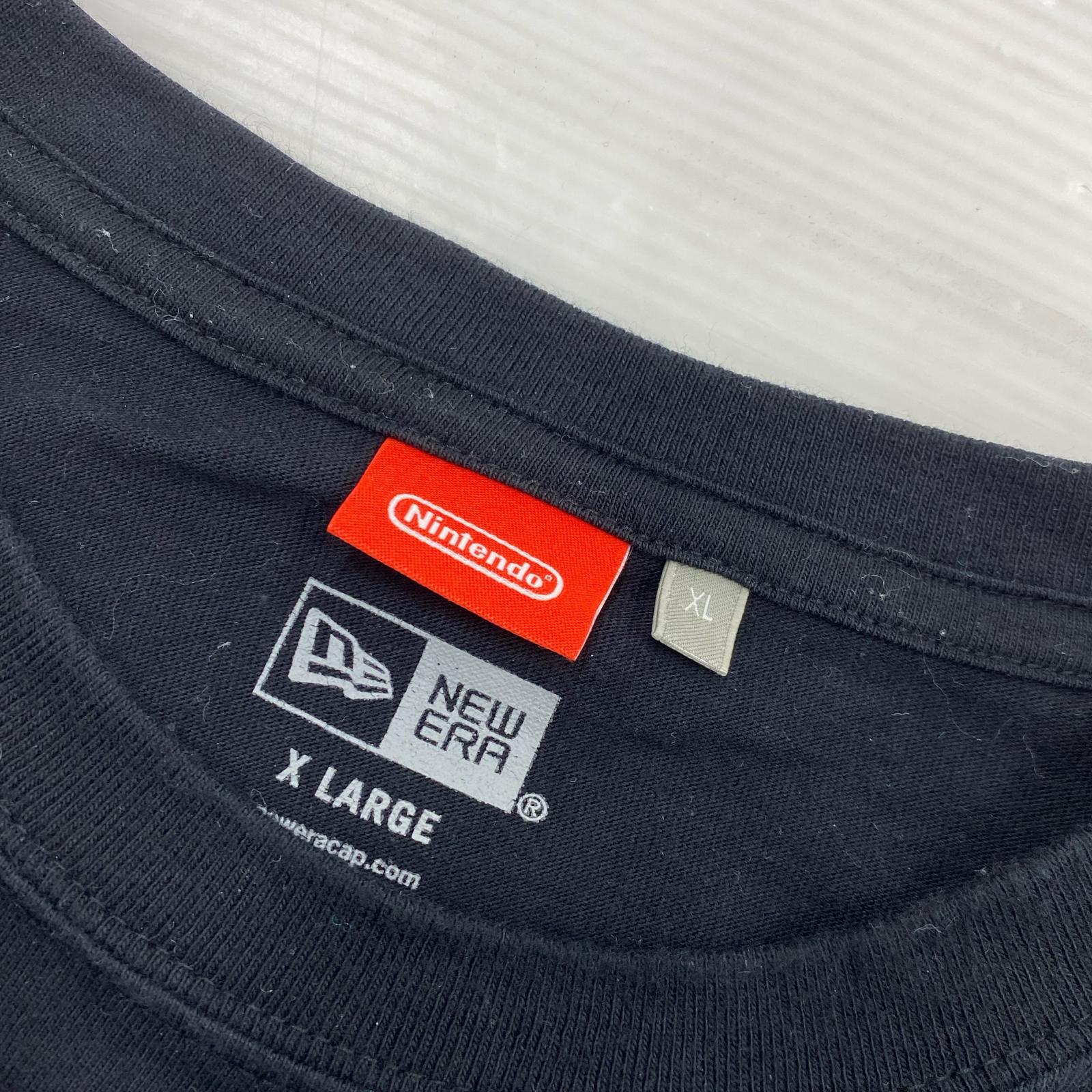 半袖Ｔシャツ スプラトゥーン カットソー 黒 (XL) ブラック