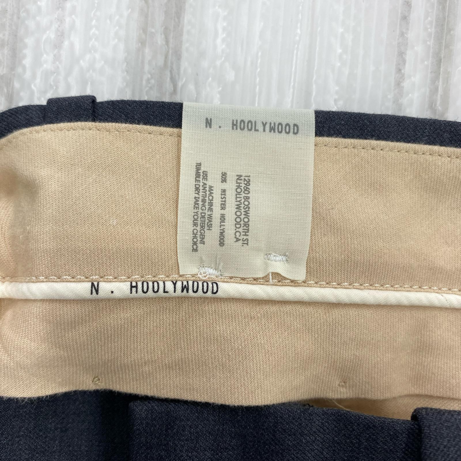 パンツ N.HOOLYWOOD ノータックスラックス W32 GRY
