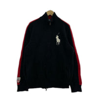 ニット POLO RALPH LAUREN ﾋﾞｯｸﾞﾎﾟﾆｰ ﾄﾞﾗｲﾊﾞｰｽﾞﾆｯﾄ ブラック