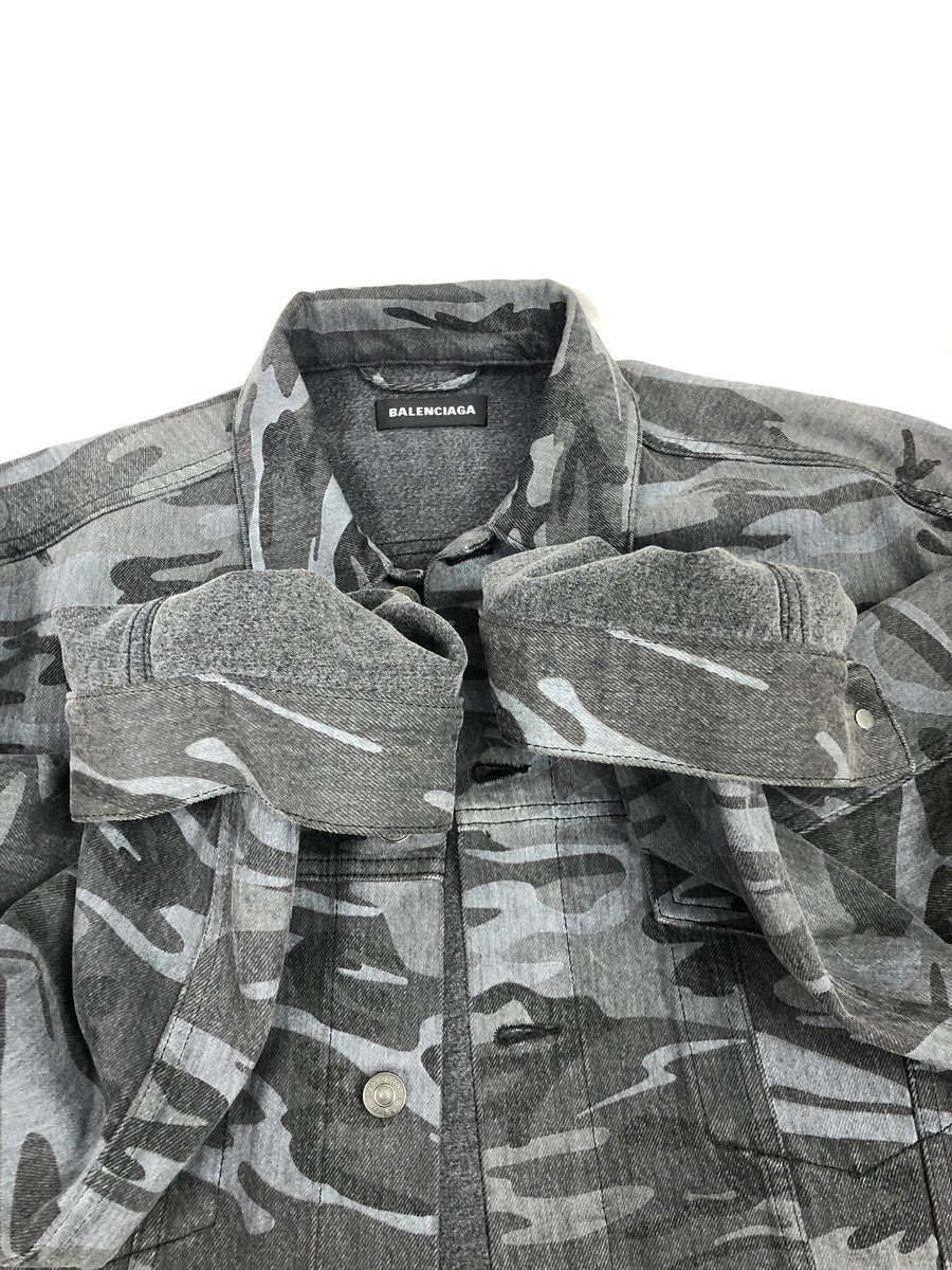 20AW LARGE CAMO PRINT DENIM JACKET
