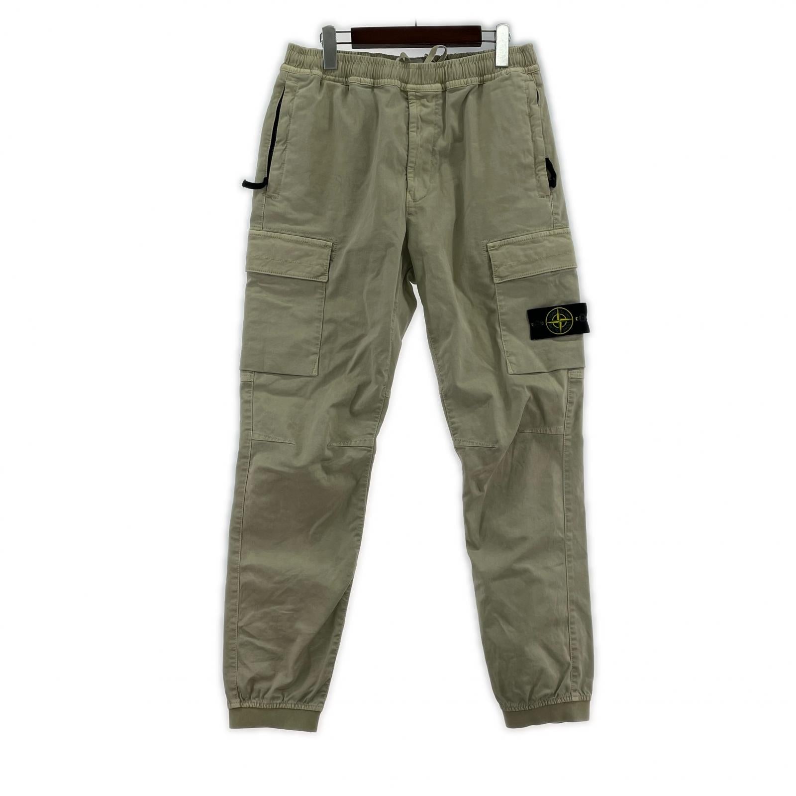 パンツ 24AW ガーメントダイ テーパード カーゴパンツ 32 ベージュ