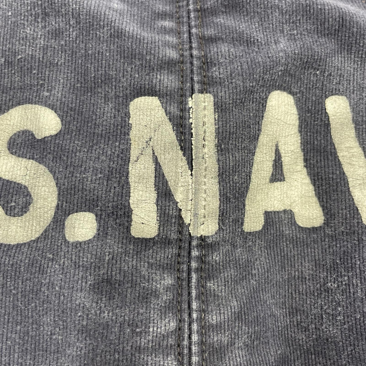 オーバーオール 40s US NAVY WWⅡ N-1 ﾃﾞｯｷﾊﾟﾝﾂ 紺 (M) M