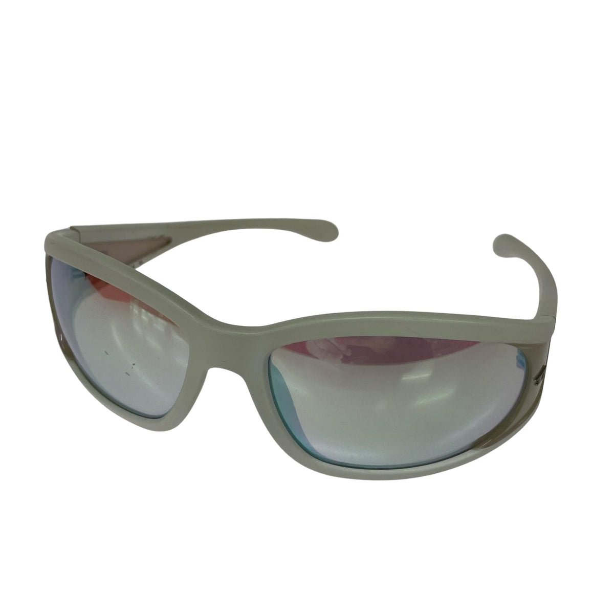 その他アクセサリー DL3002 Rectangular sunglasses ホワイト