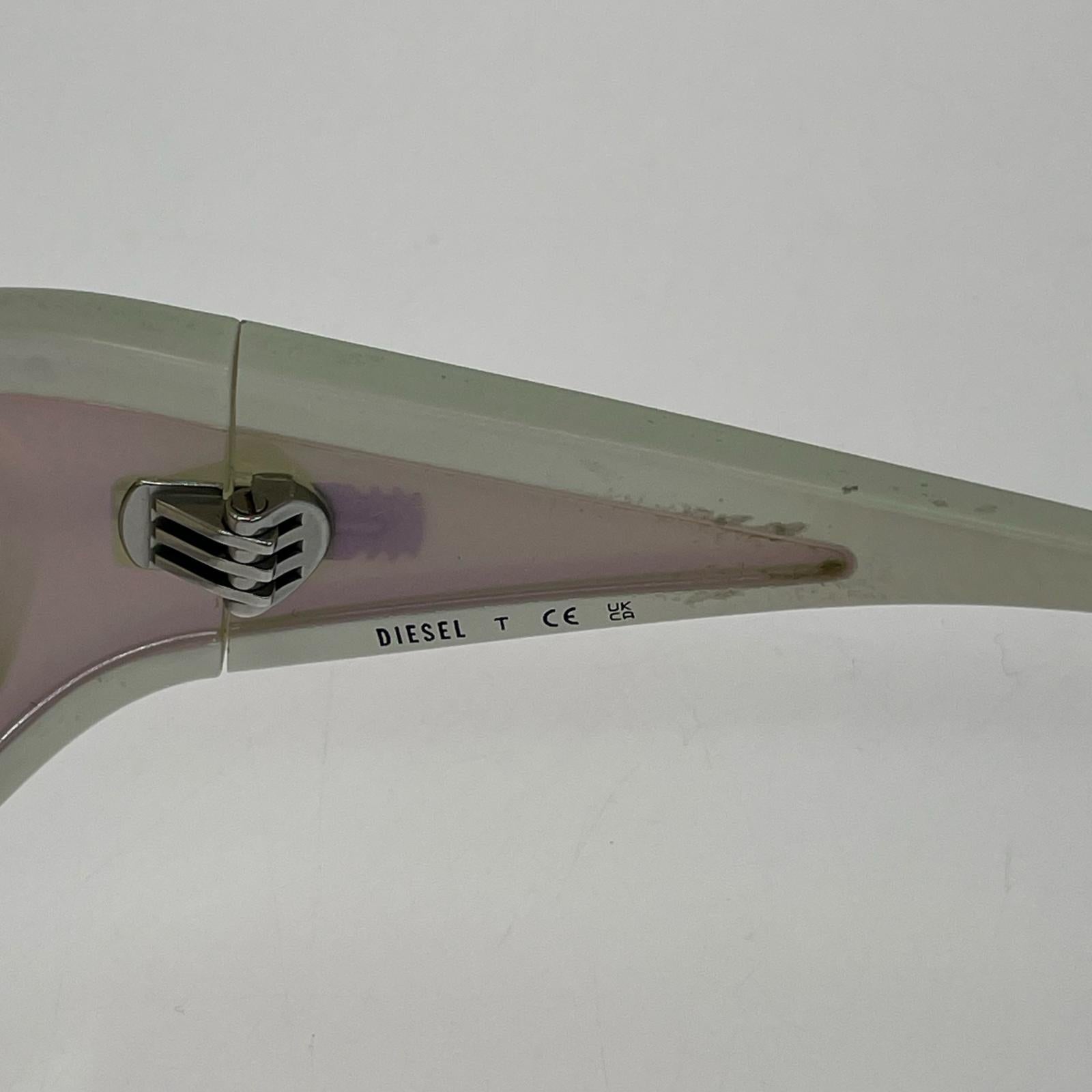 その他アクセサリー DL3002 Rectangular sunglasses ホワイト