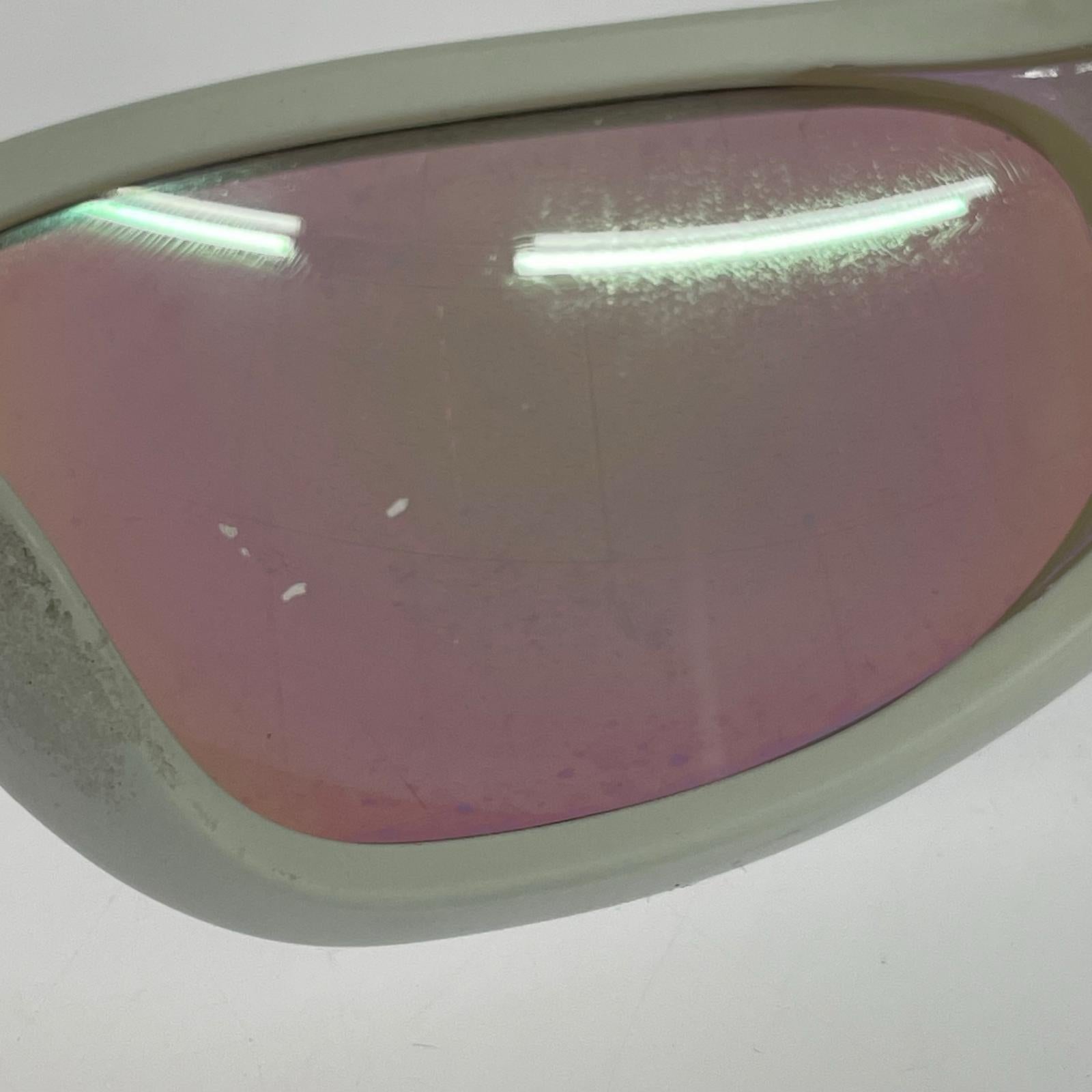 その他アクセサリー DL3002 Rectangular sunglasses ホワイト