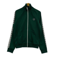 ジャケット FRED PERRY トラックジャケット 緑 (XS)
