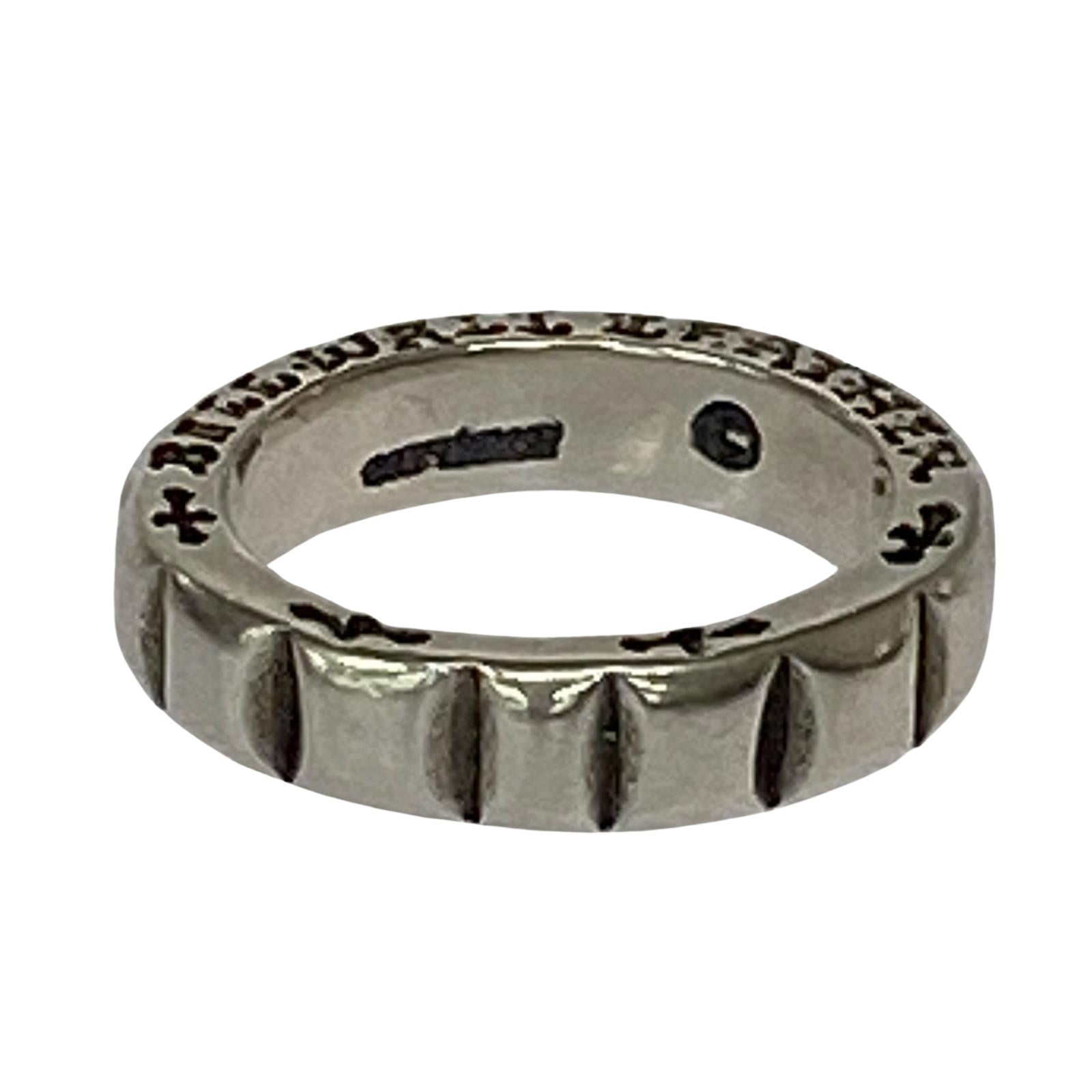 リング・指輪 BILL WALL LEATHER Faceted リング #6 シルバー