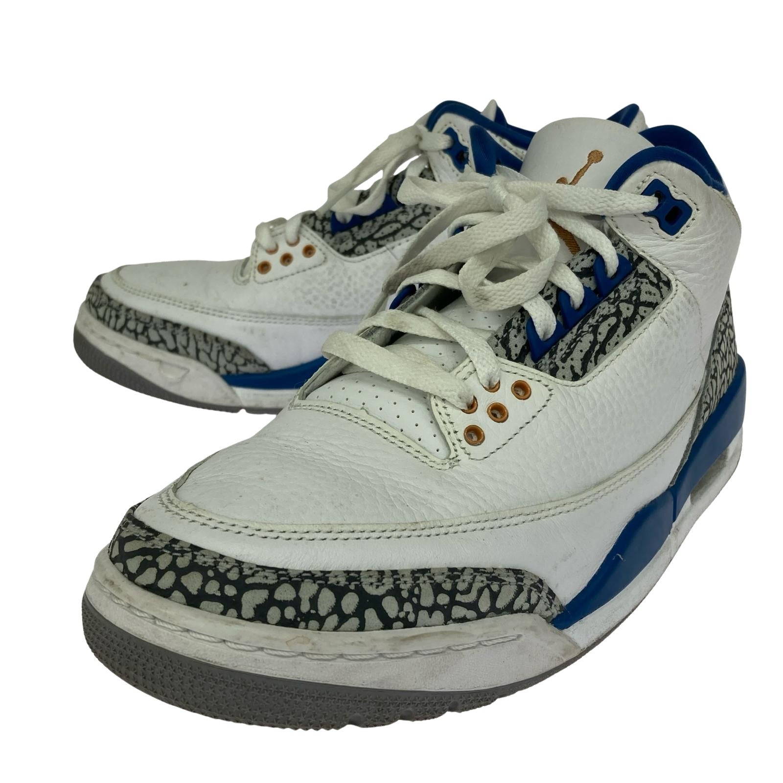 スニーカー AIR JORDAN 3 RETRO True Blue CT8532-148 26.5cm (US8 1/2 UK8 EU43) ホワイト