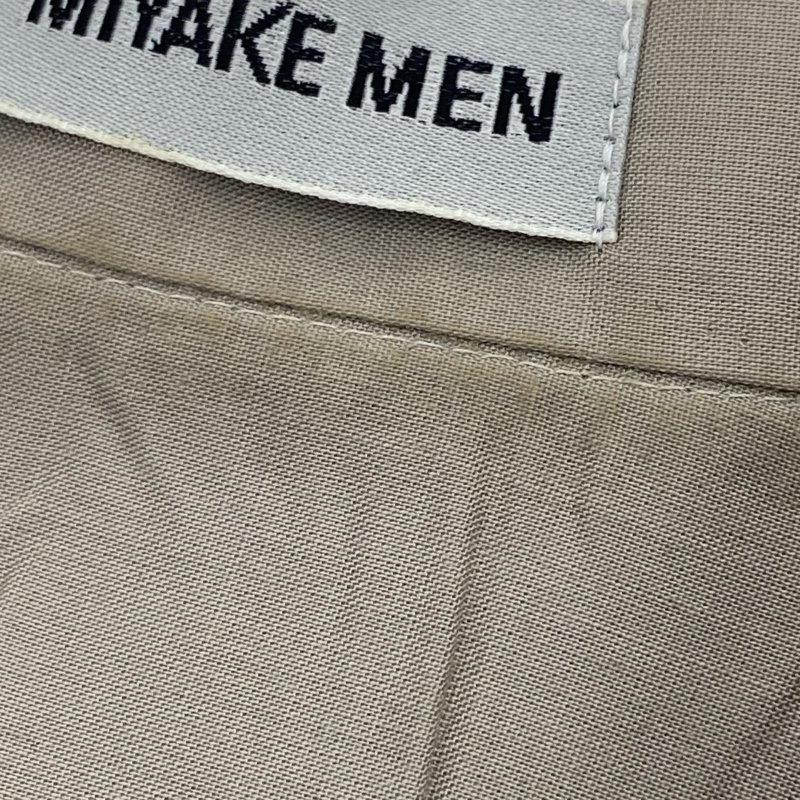 半袖シャツ ISSEY MIYAKE MEN 90s オープンカラーS/Sプリーツシャツ グレー M グレー