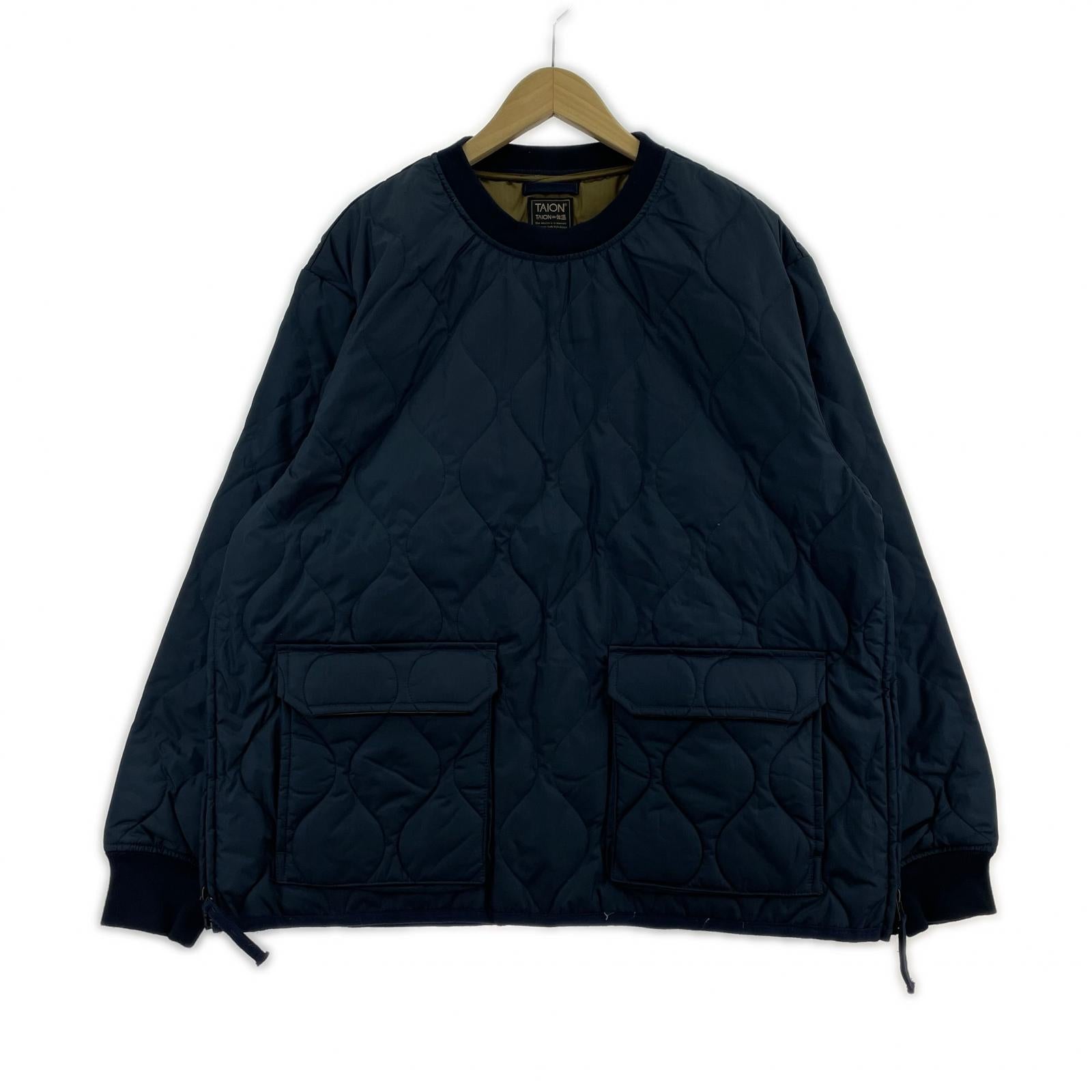 その他アウター TAION PULL OVER U-NECK TAION100ML-1 紺 (XXL) LL ネイビー